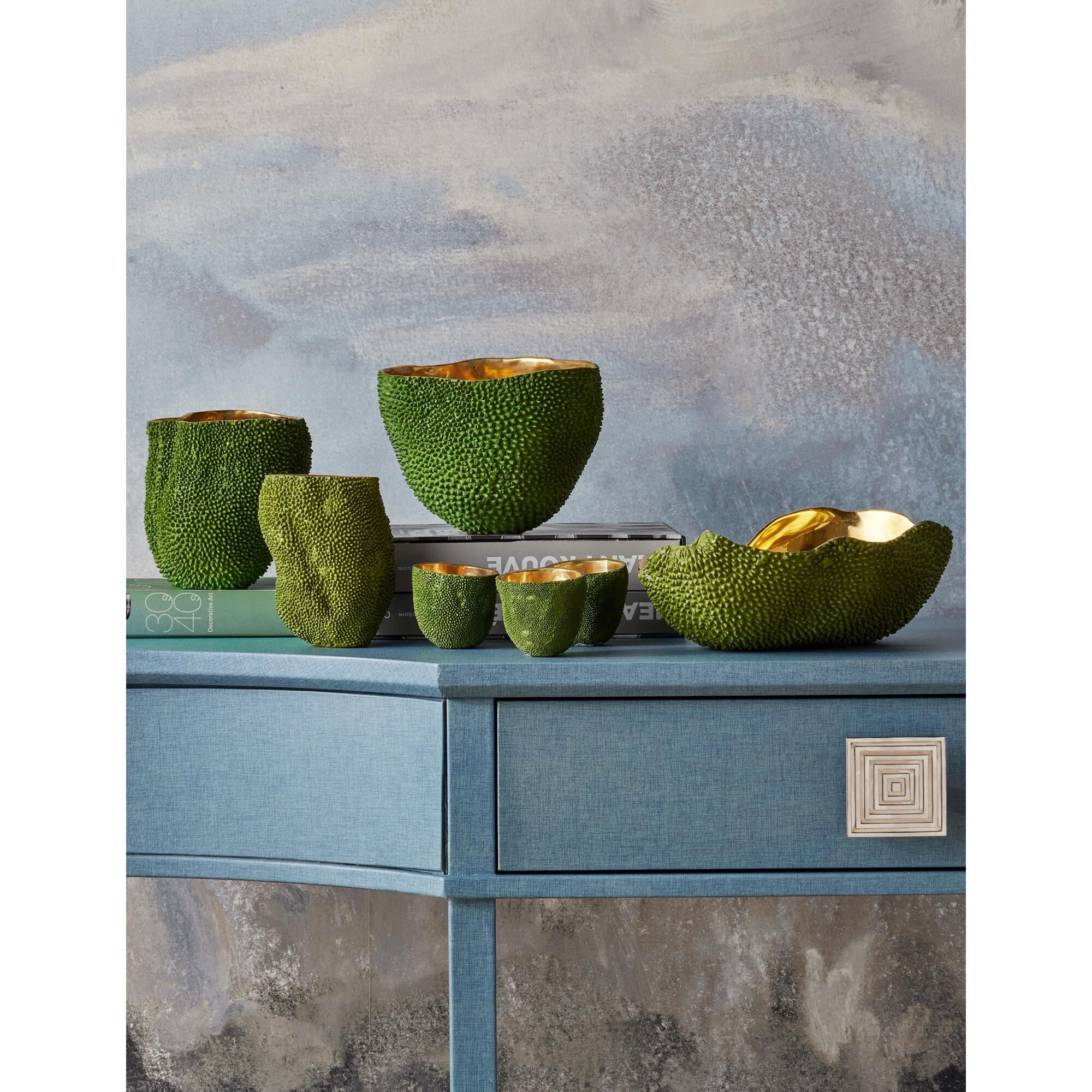 Jackfruit Large Vase Vase-Urn by Currey and Company