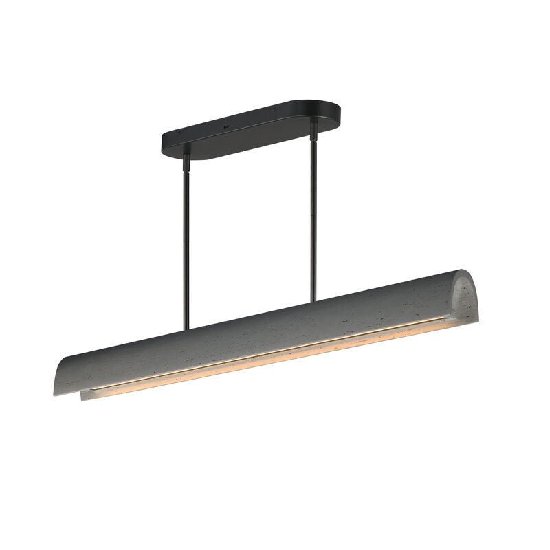 Matera Medium Linear Chandelier by ET2 Lighting