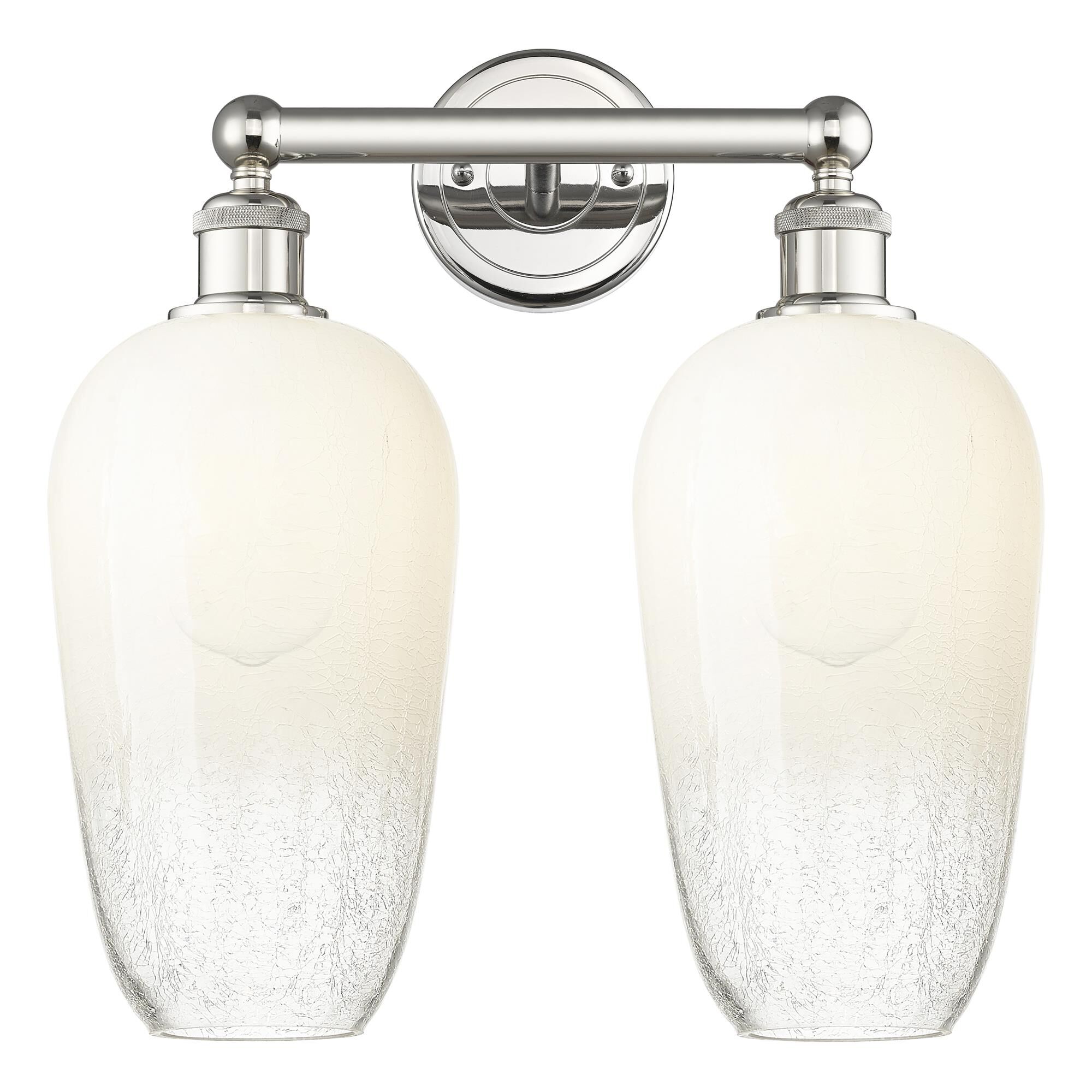 Shown in Polished Nickel finish and Opal glass