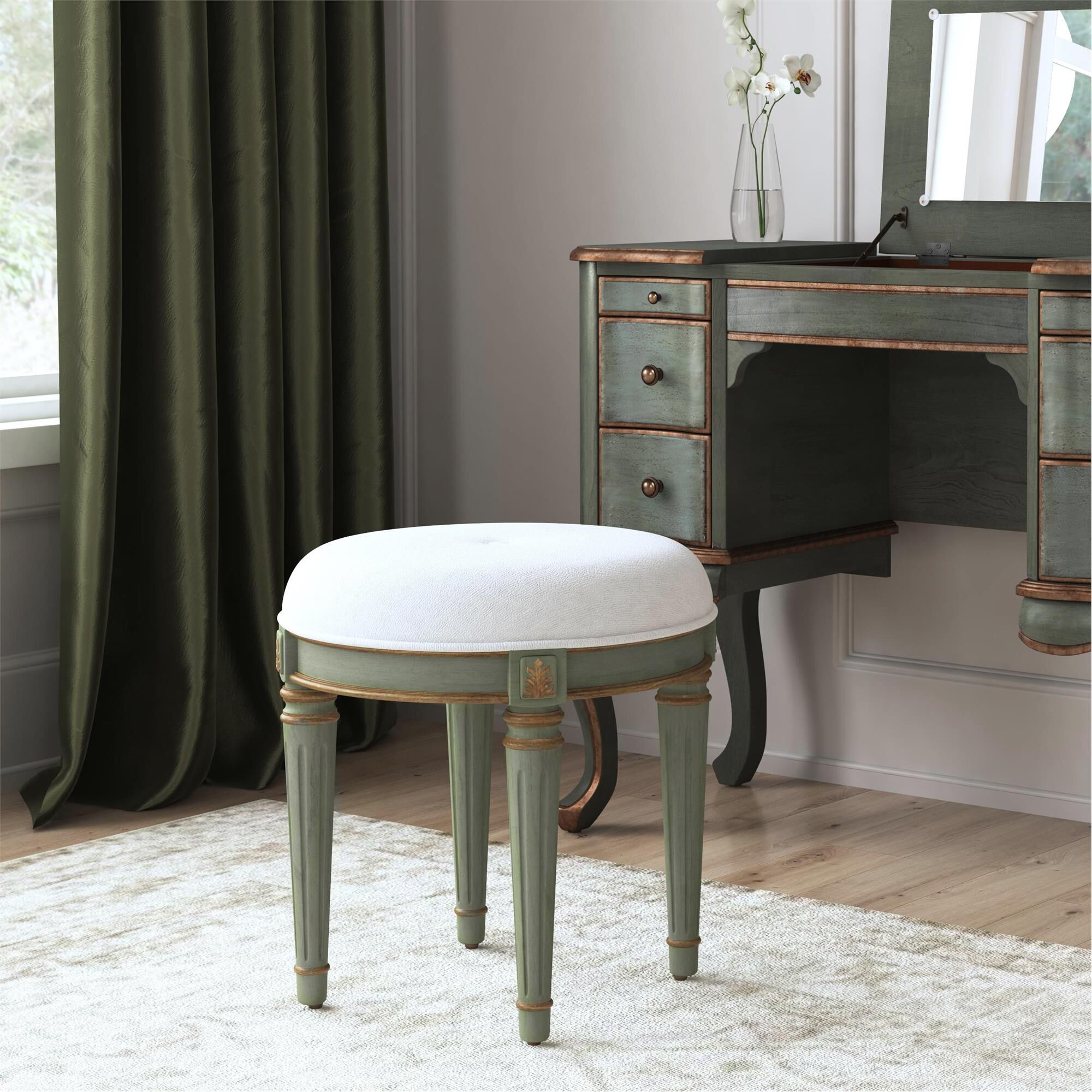 Bernadette 19 Inch Stool by Butler Specialty Company