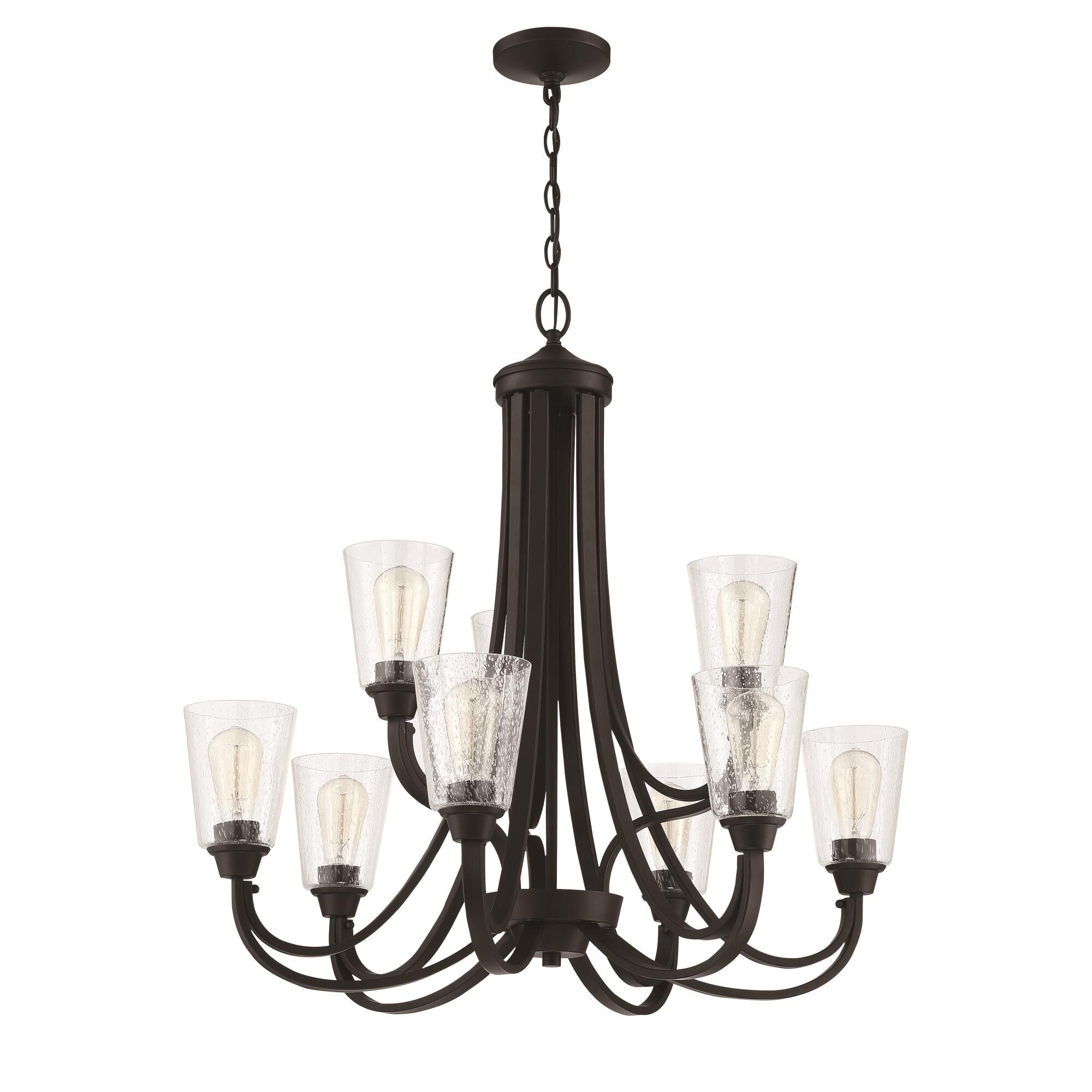 Grace 32 Inch 9 Light Chandelier by Craftmade