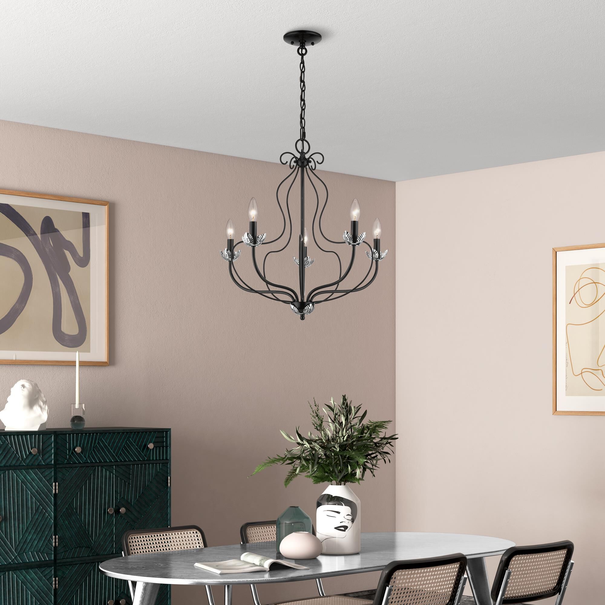 Katarina 5 Light Chandelier by Livex Lighting
