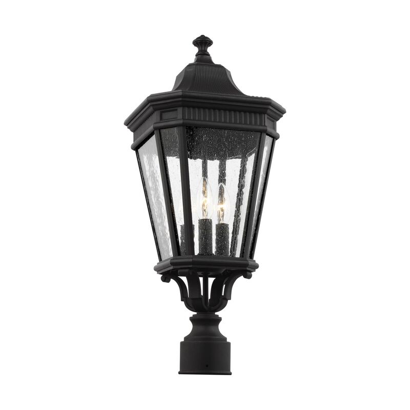 Cotswold Lane 22 Inch Tall 3 Light Outdoor Post Lamp by Generation Lighting