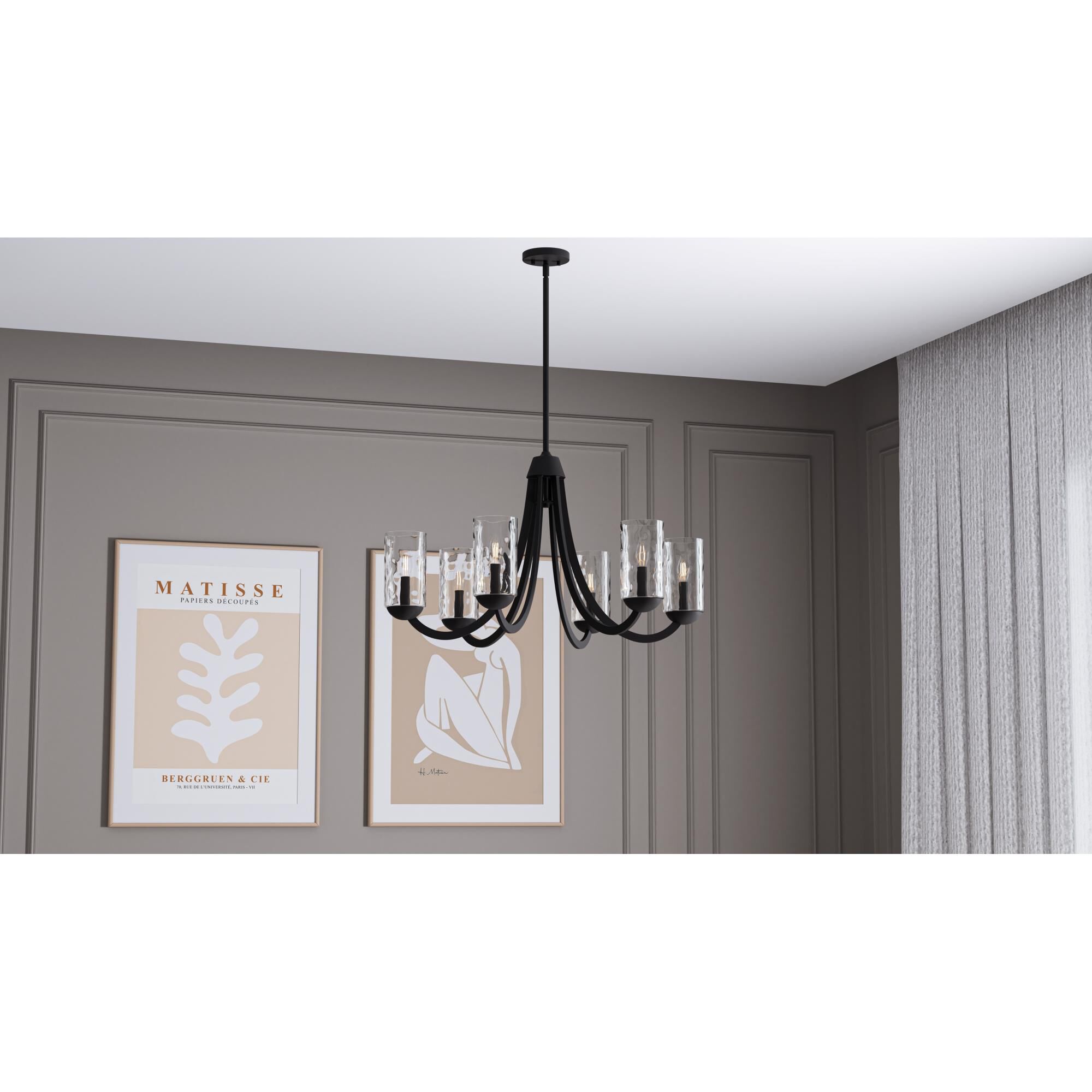 Allard 32 Inch Chandelier by Quoizel