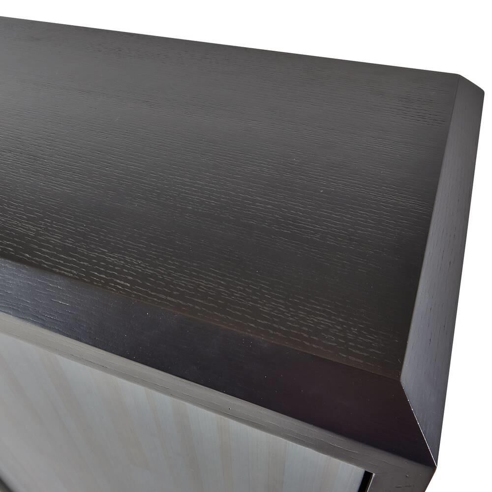 Shown in Gray Straw Marquetry finish