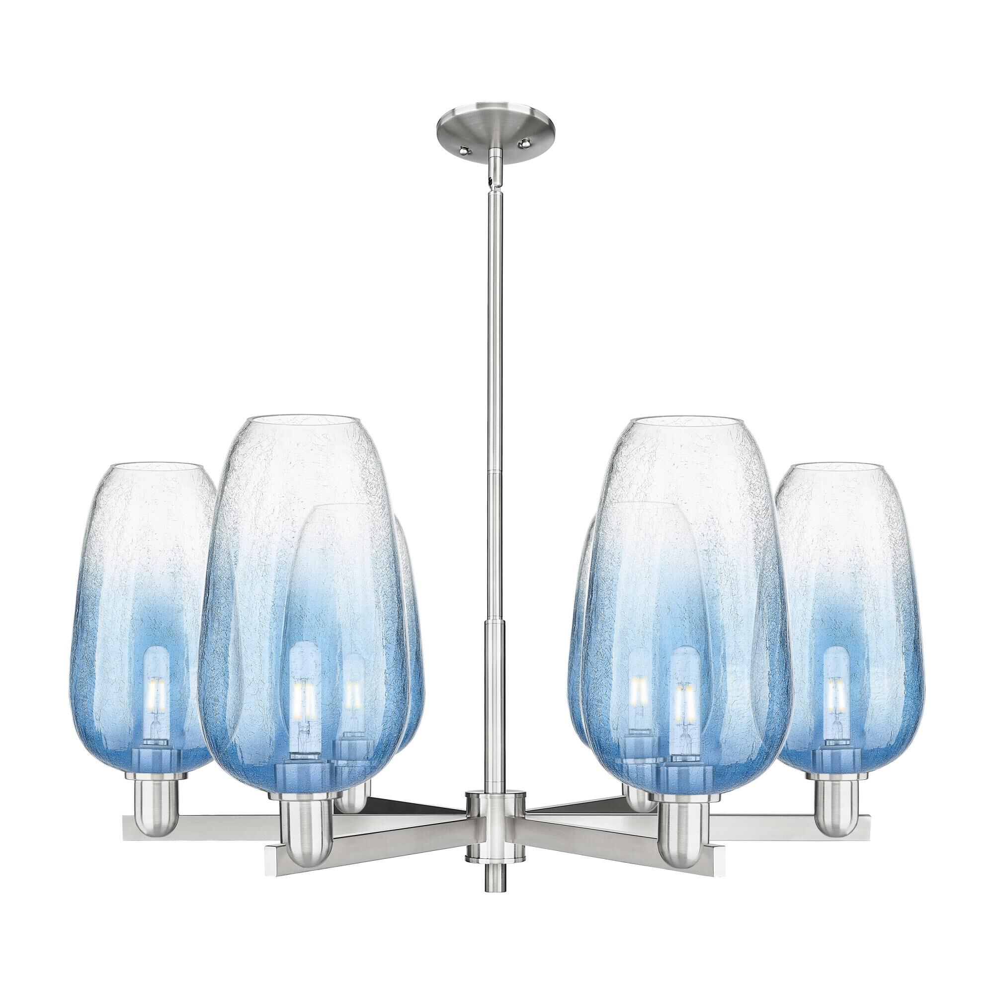 Bruno Marashlian Brookhaven Flute 24 Inch Chandelier by Innovations Lighting