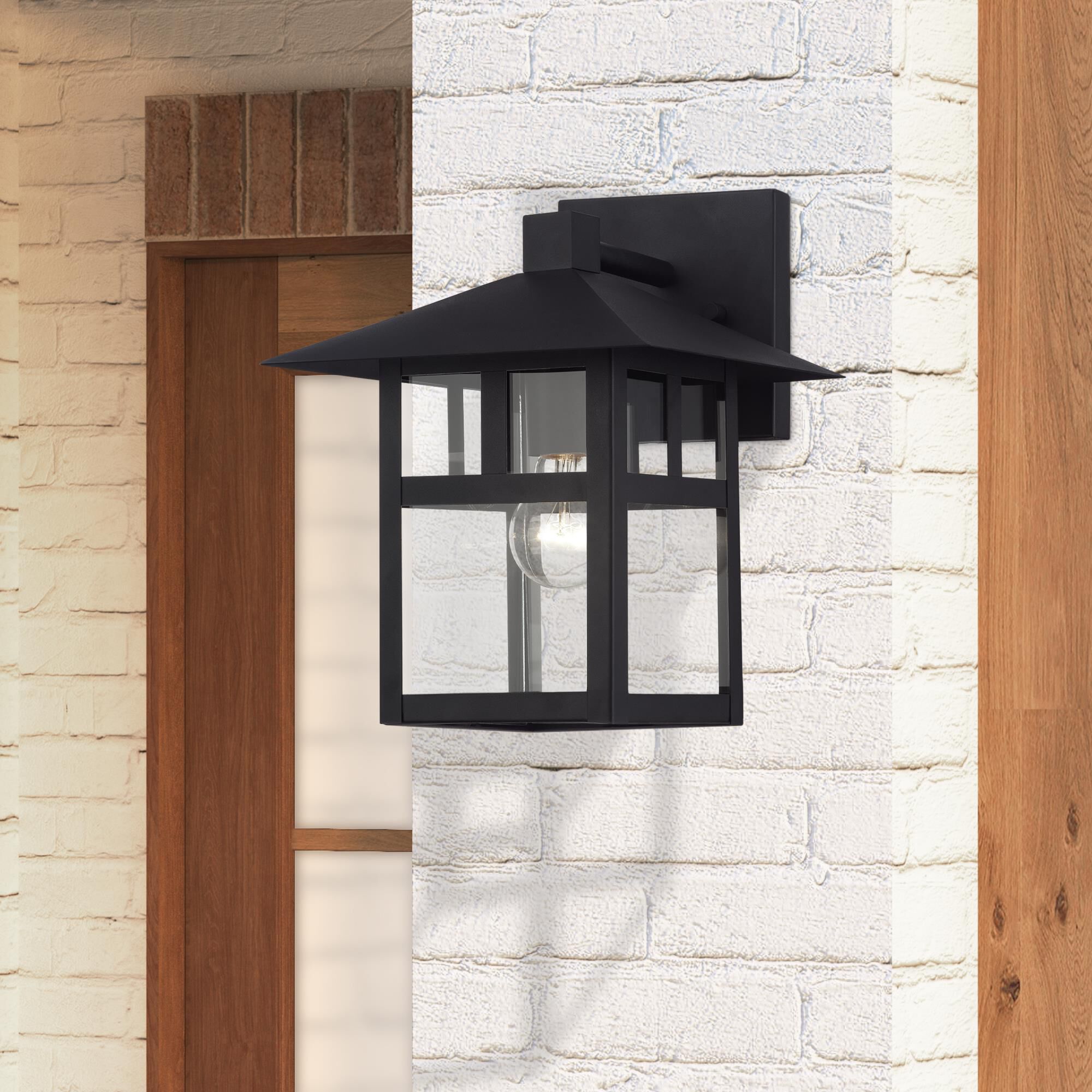Crestlake 9 Inch Outdoor Wall Light by Livex Lighting