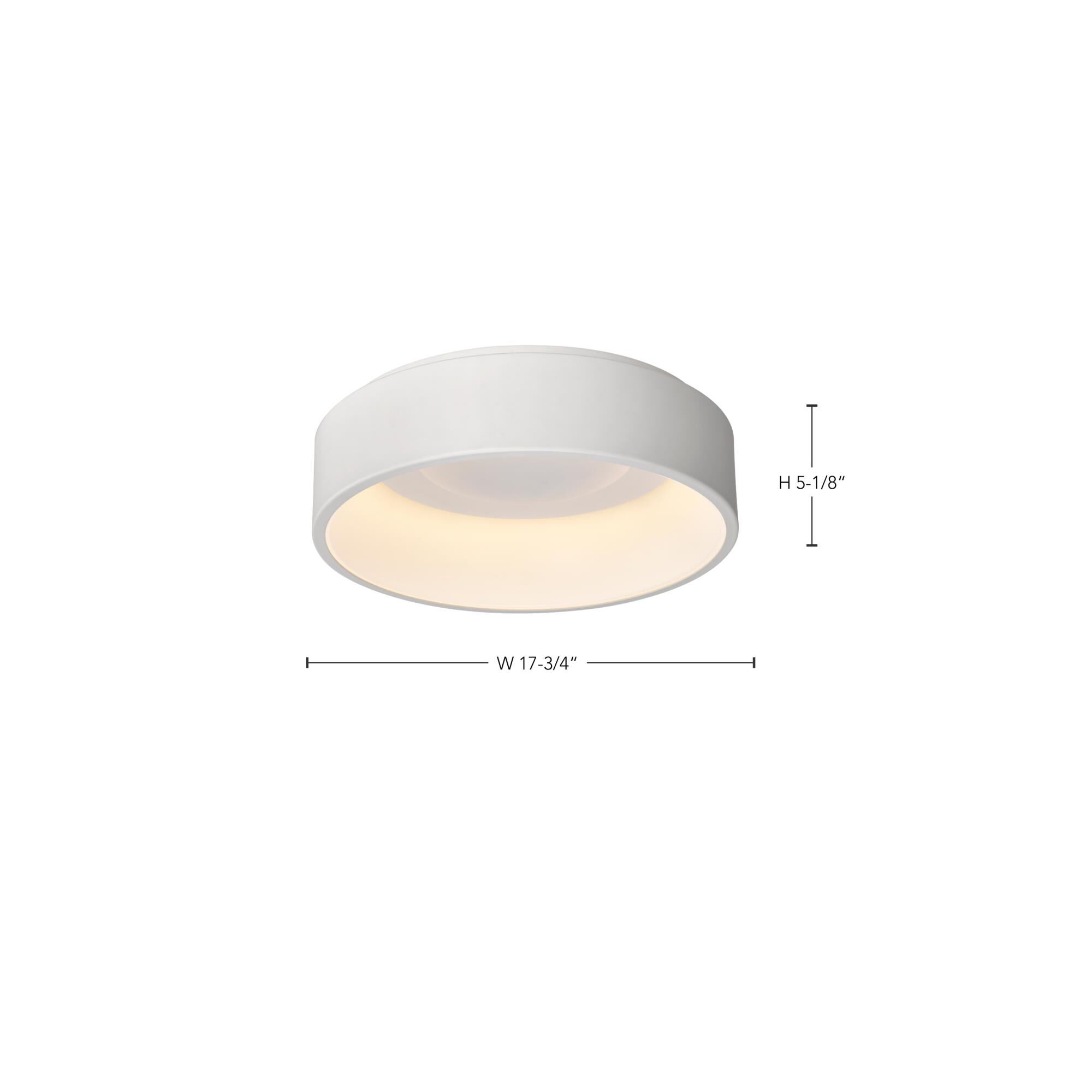 Orbit 18 Inch Flush Mount by Nuvo Lighting