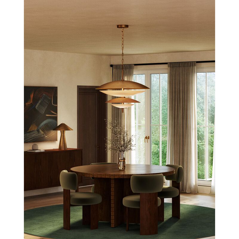Peyton Fox Prescott Medium Pendant Light by Alora Lighting
