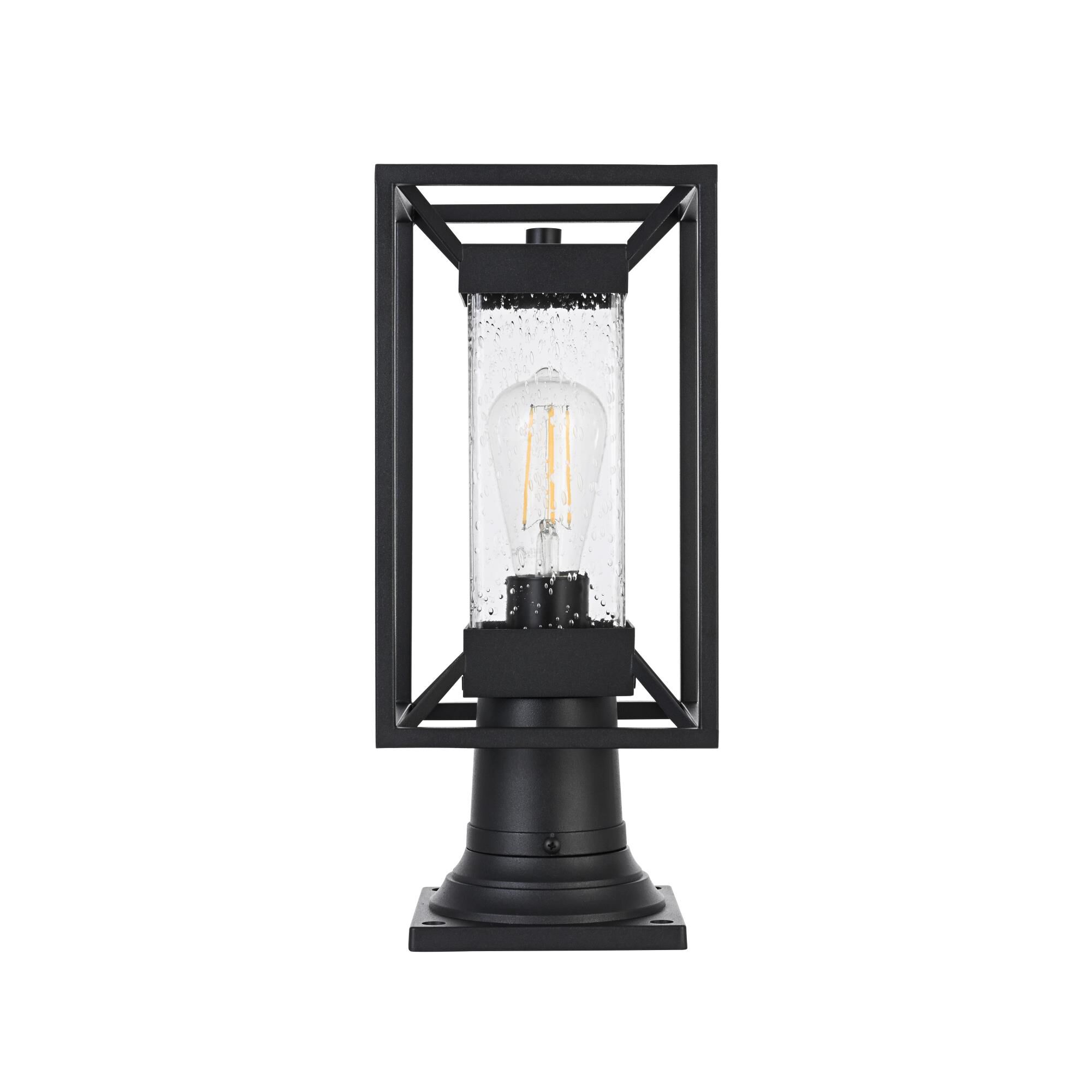 Willington 16 Inch Outdoor Post Lamp by Elegant Lighting