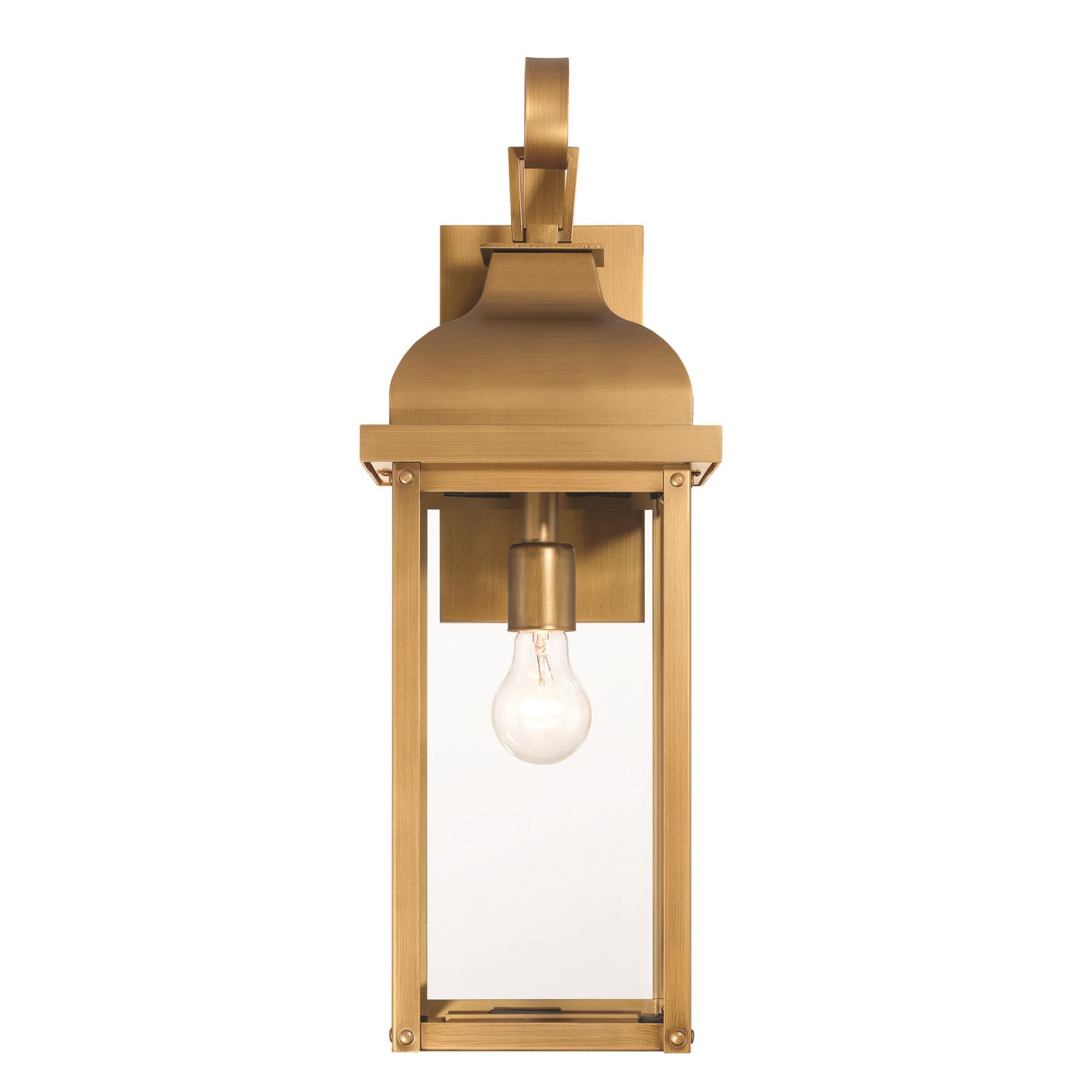 Shown in Weathered Brass finish