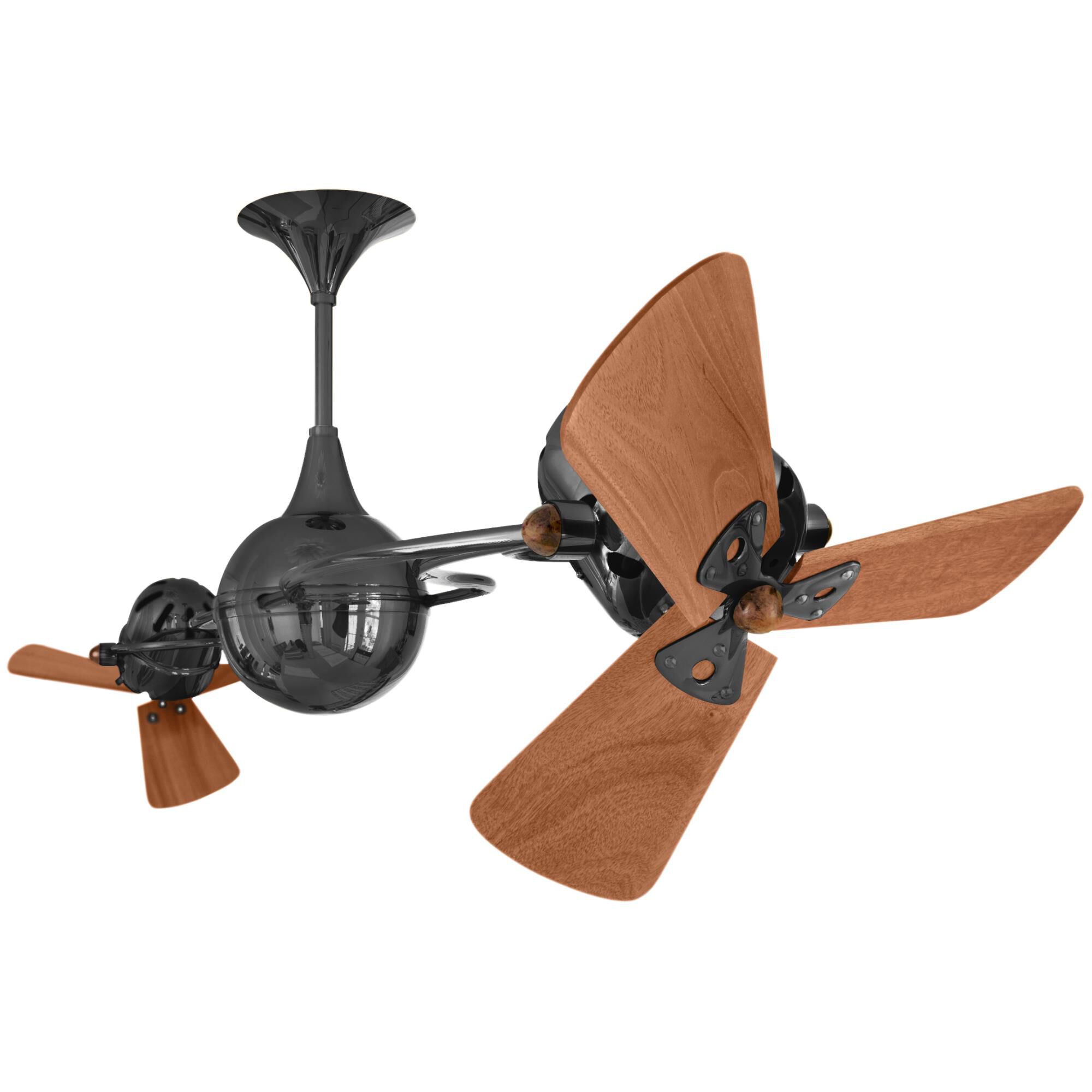 Italo Ventania Oscillating Multi Head Ceiling Fan by Matthews Fan Company