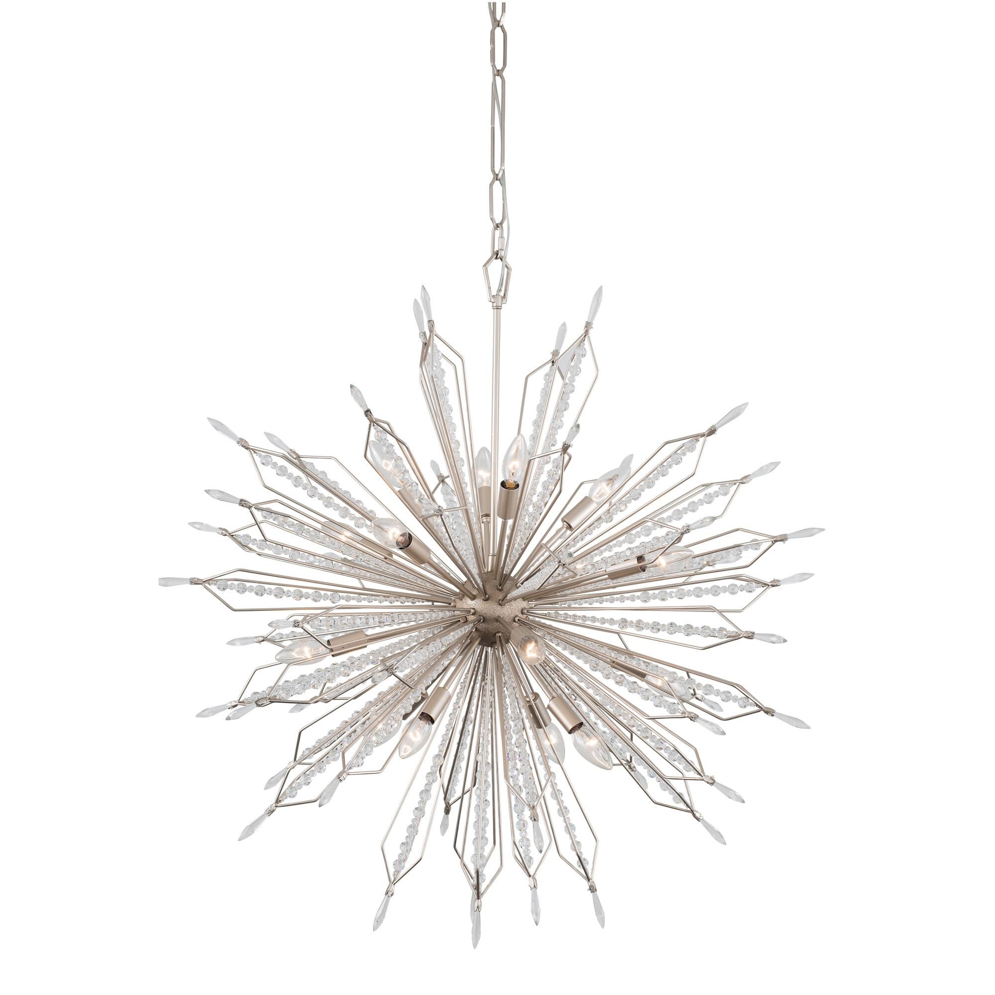 Shown in Gold Dust finish and Clear Premium crystal