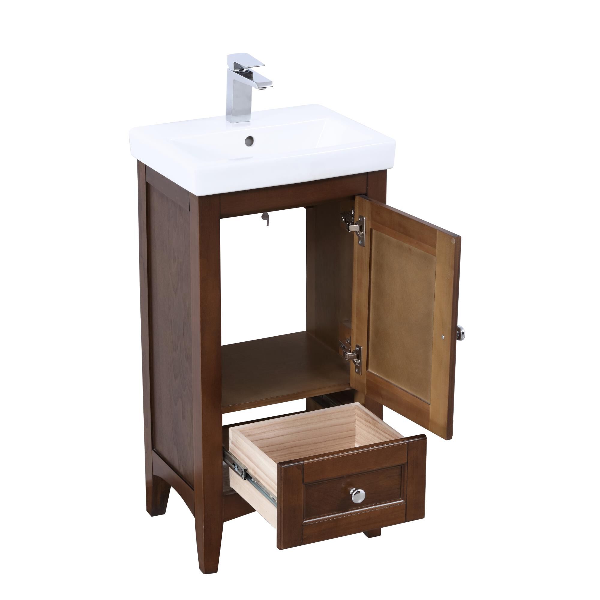 Shown in Antique Coffee finish