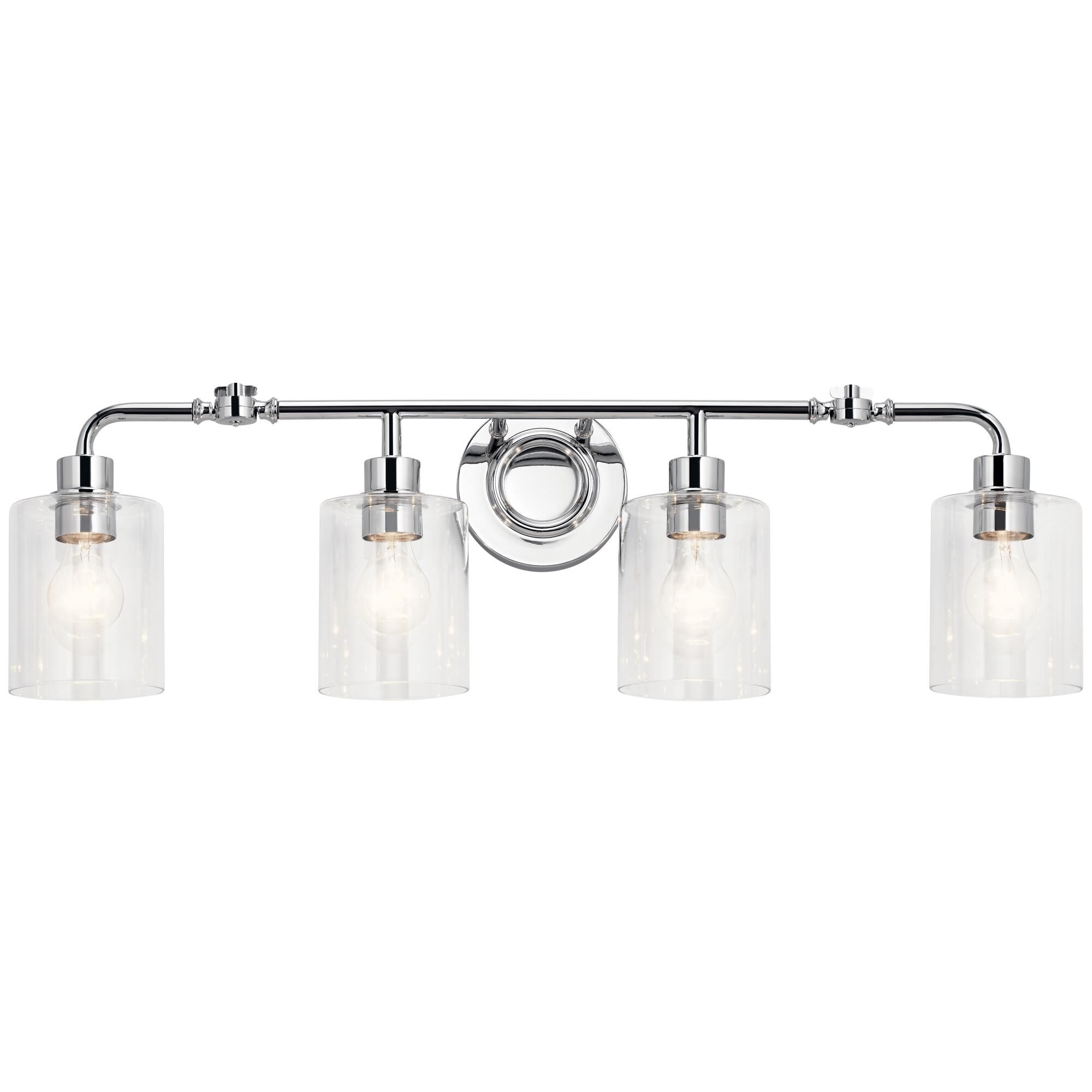 Gunnison 33 Inch 4 Light Bath Vanity Light by Kichler Lighting
