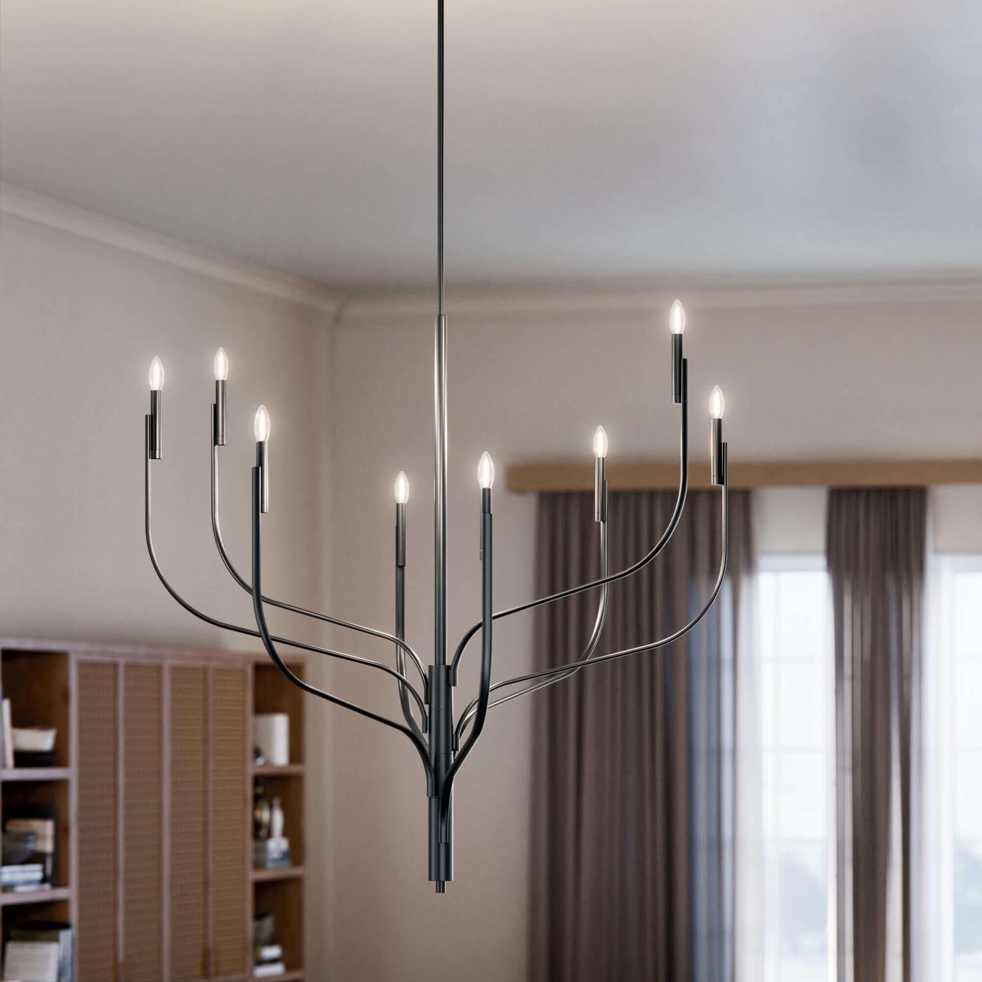 Shown in Black finish