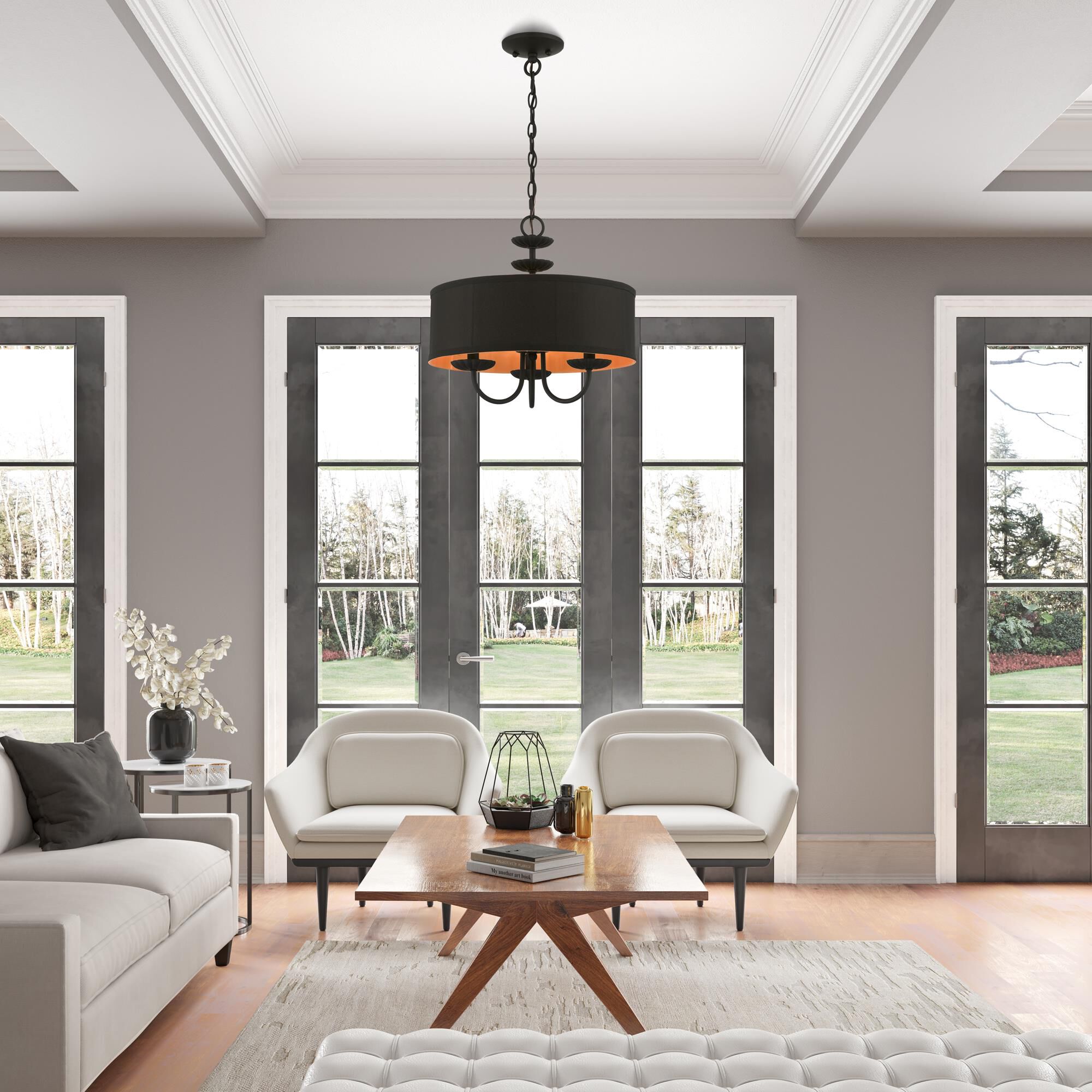 Winchester 3 Light Mini Chandelier by Livex Lighting