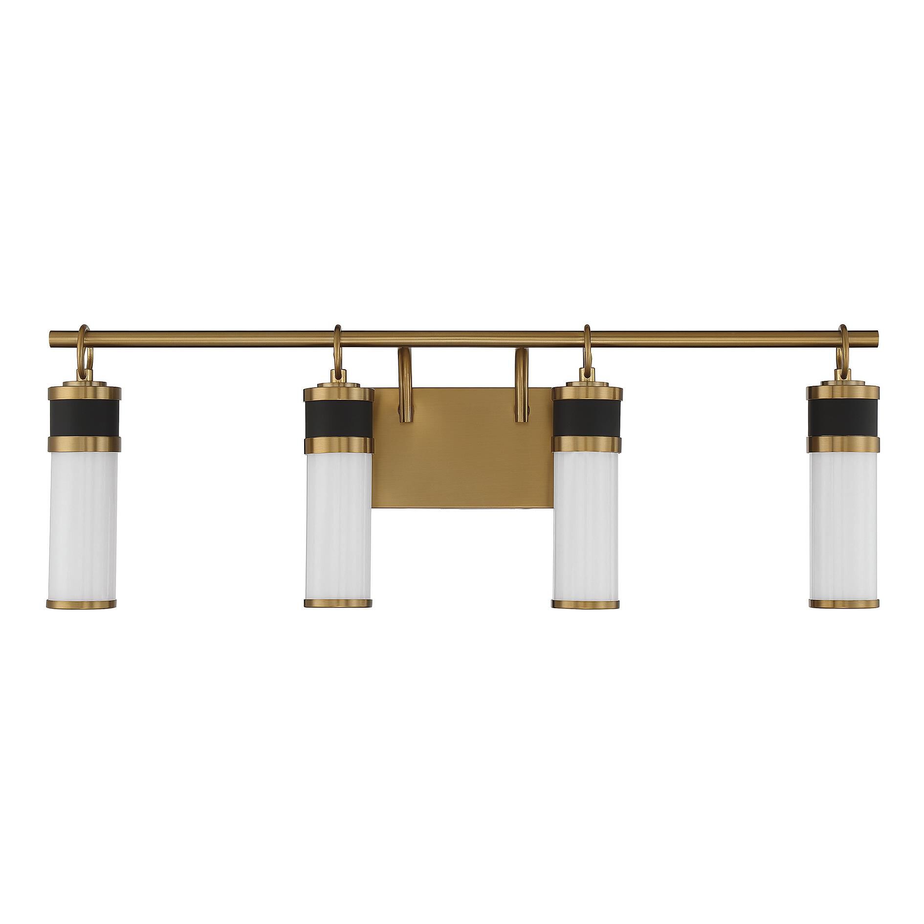 Abel 30 Inch 4 Light LED Bath Vanity Light by Savoy House