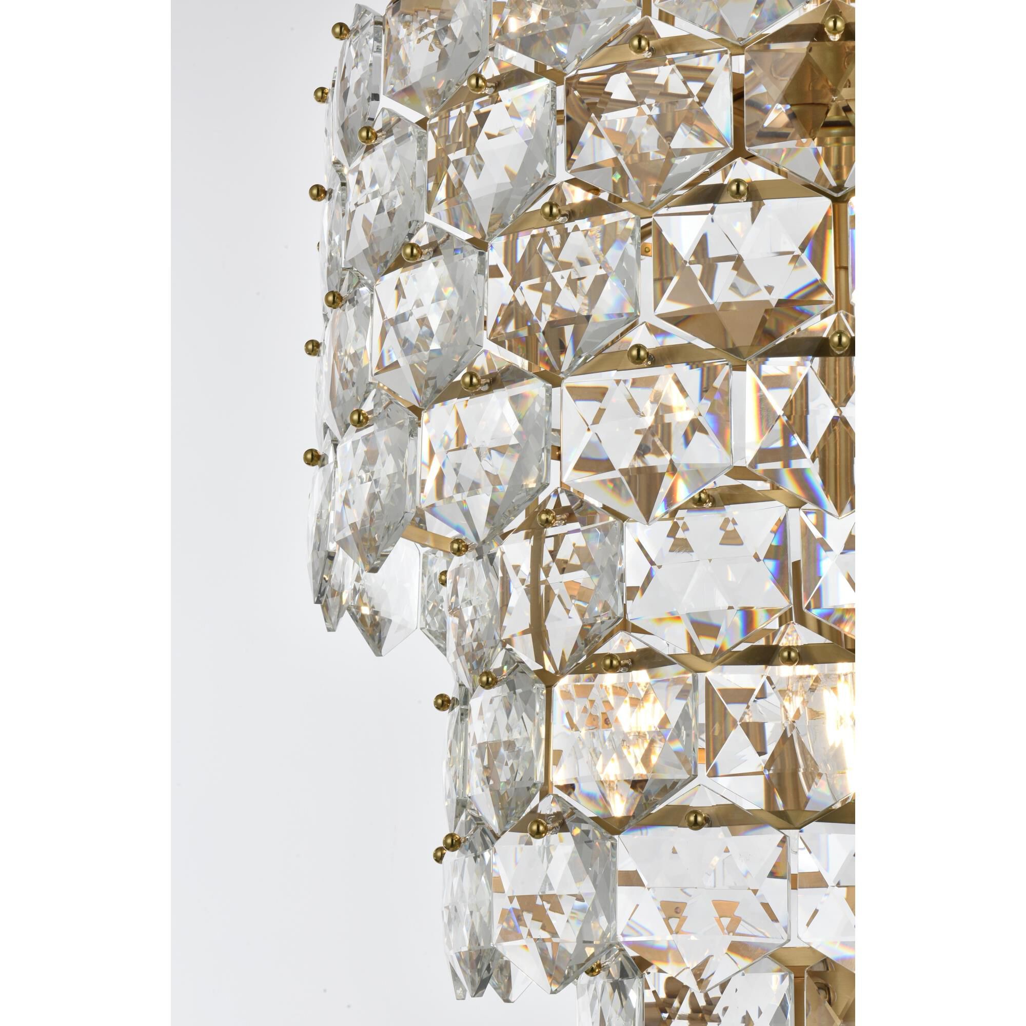 Adaline 24 Inch Chandelier by Elegant Lighting