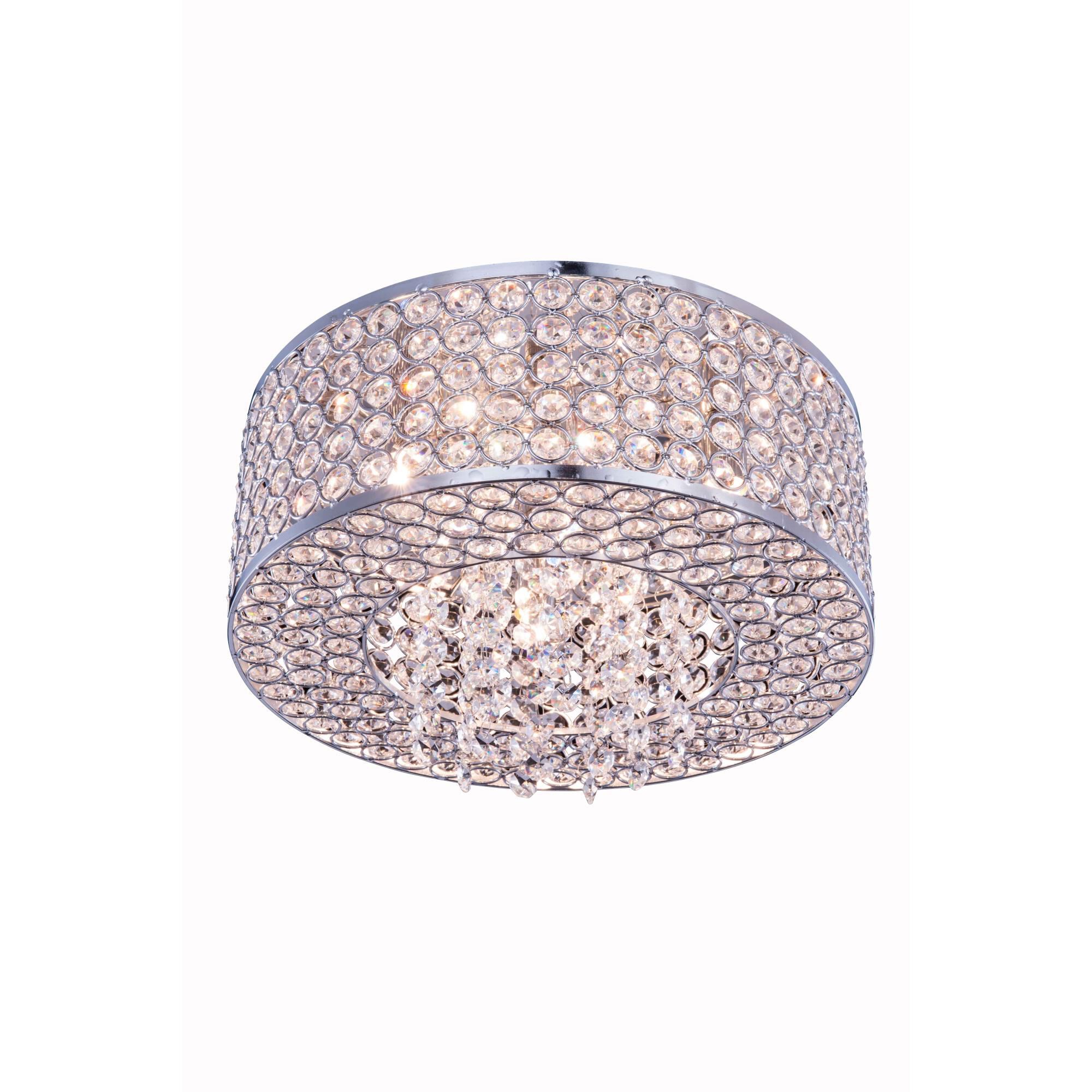 Amelie 12 Inch 4 Light Flush Mount by Elegant Lighting