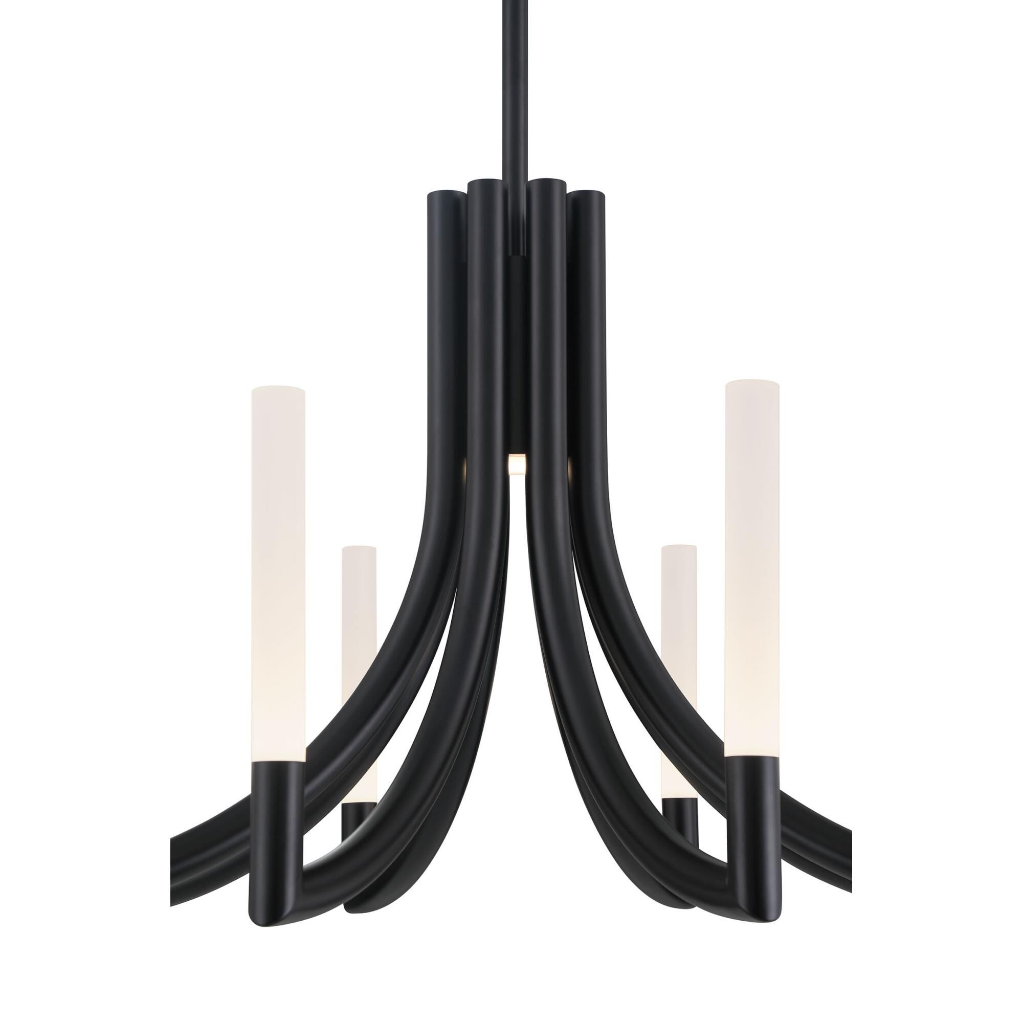 Shown in Black finish and Frosted Acrylic glass