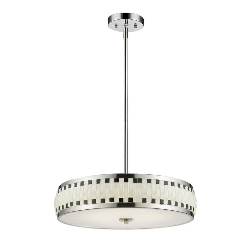 Sevier 20 Inch 6 Light LED Mini Chandelier by Z-Lite
