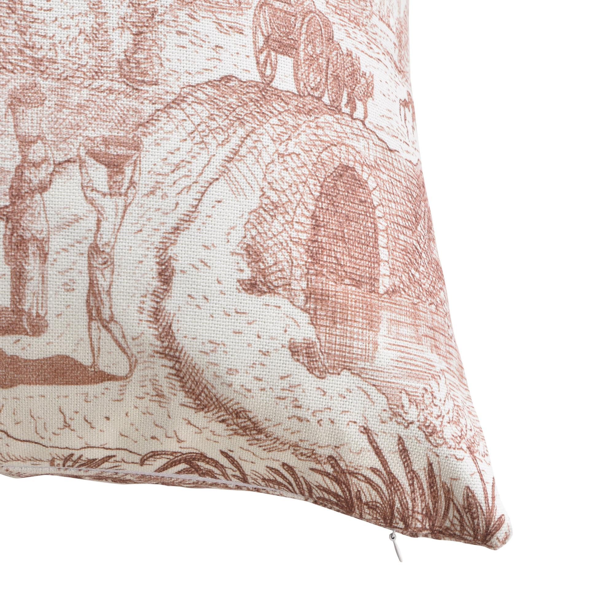 Dann Foley Reverie Toile 24 Inch Decorative Pillow by Stylecraft