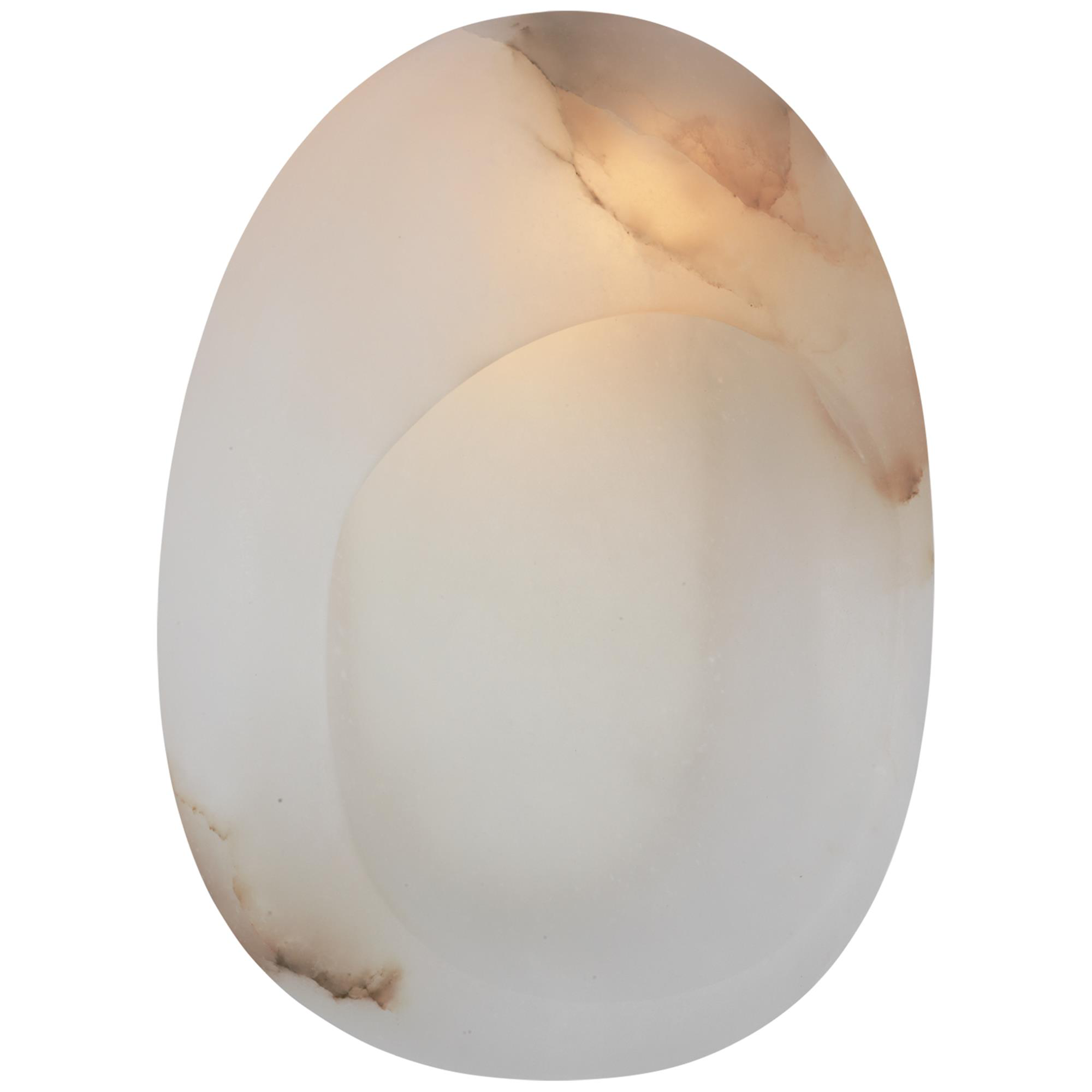 Shown in Alabaster and Polished Nickel finish