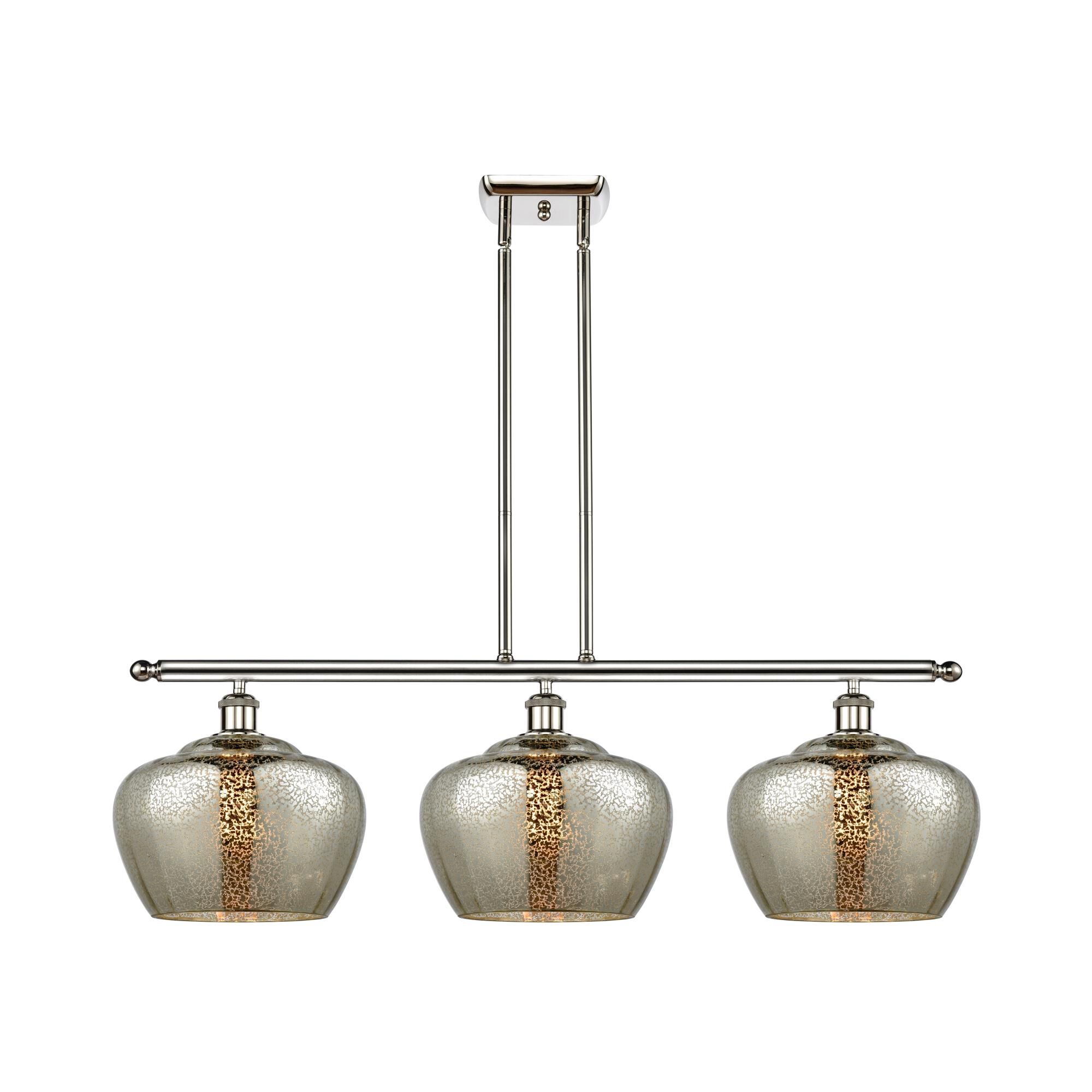 Bruno Marashlian Large Fenton 37 Inch 3 Light LED Linear Suspension Light by Innovations Lighting