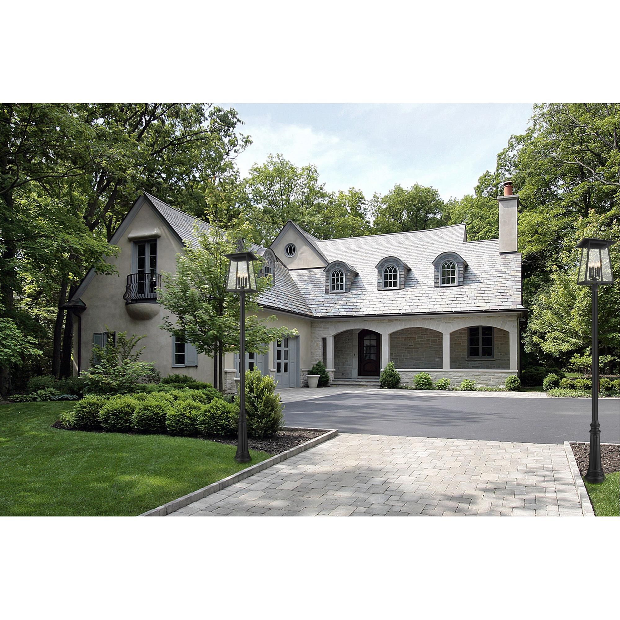 Rainer 126 Inch Outdoor Post Lamp by Z Lite