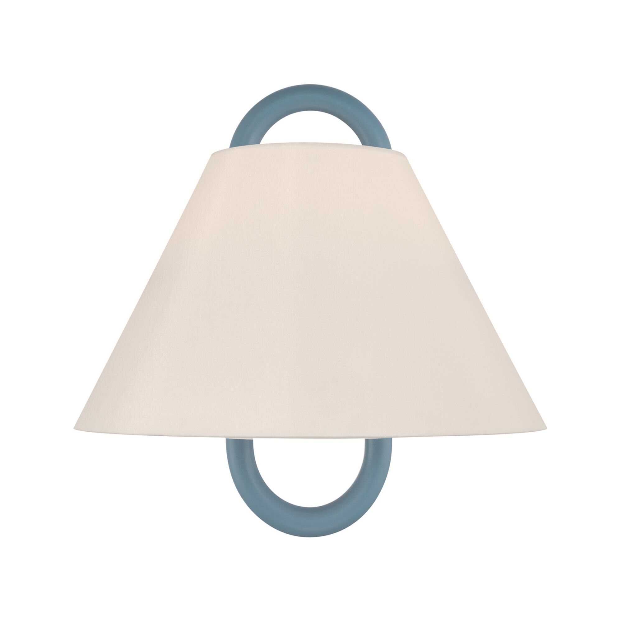 Shown in Vibrant Gold finish and Fabric glass and Fabric shade