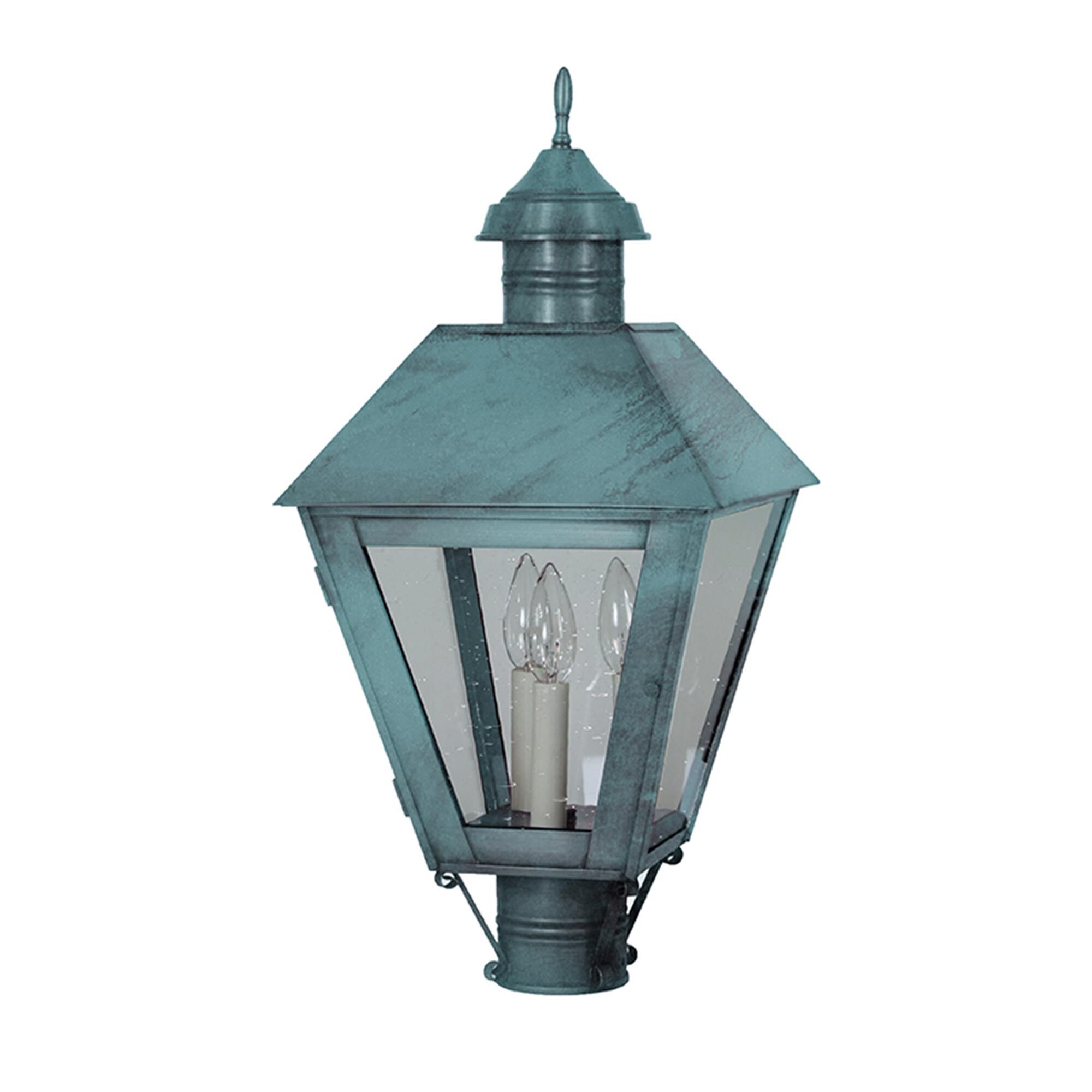 Boston 27 Inch 3 Light Outdoor Post Lamp,