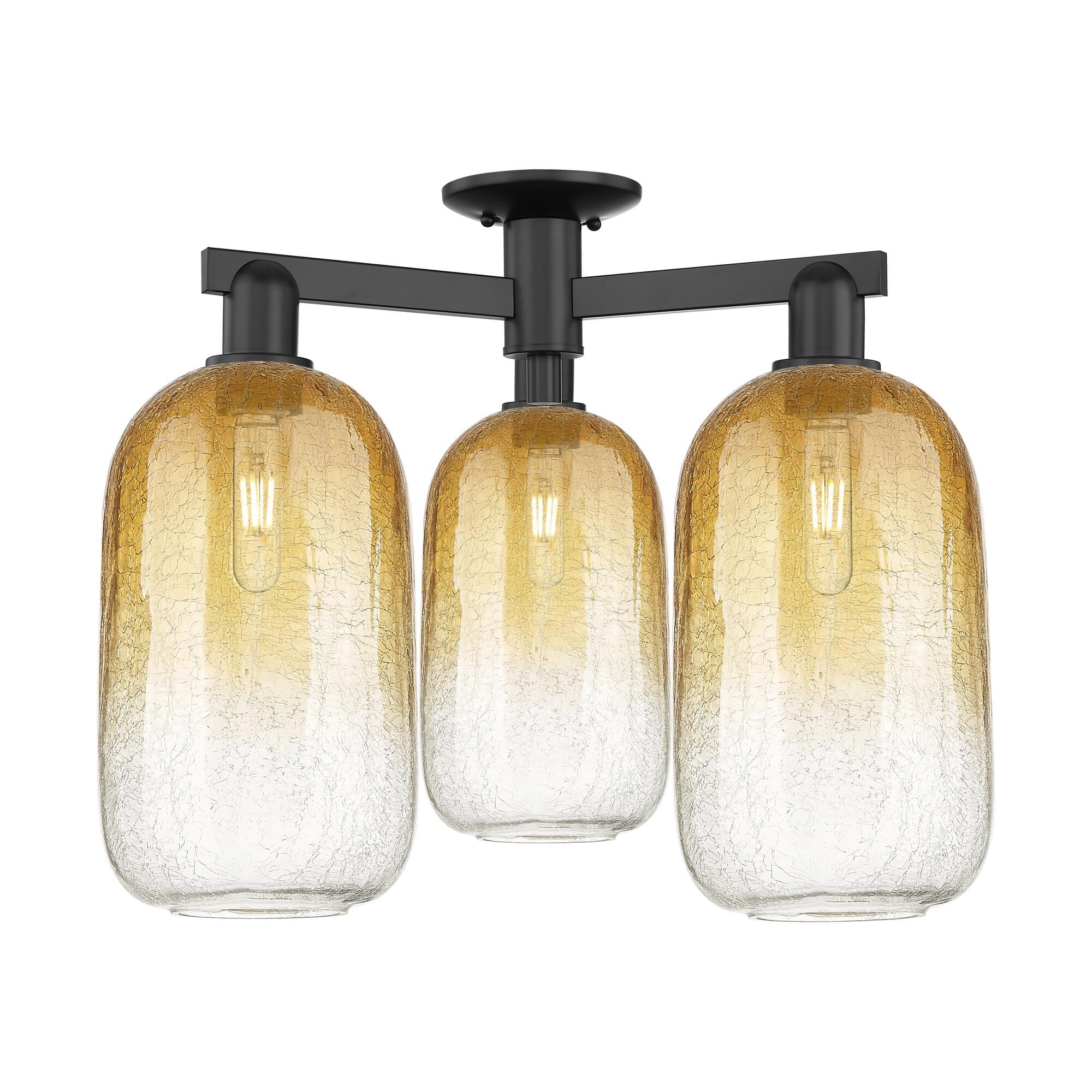 Bruno Marashlian Brookhaven Cloche 25 Inch Semi Flush Mount by Innovations Lighting