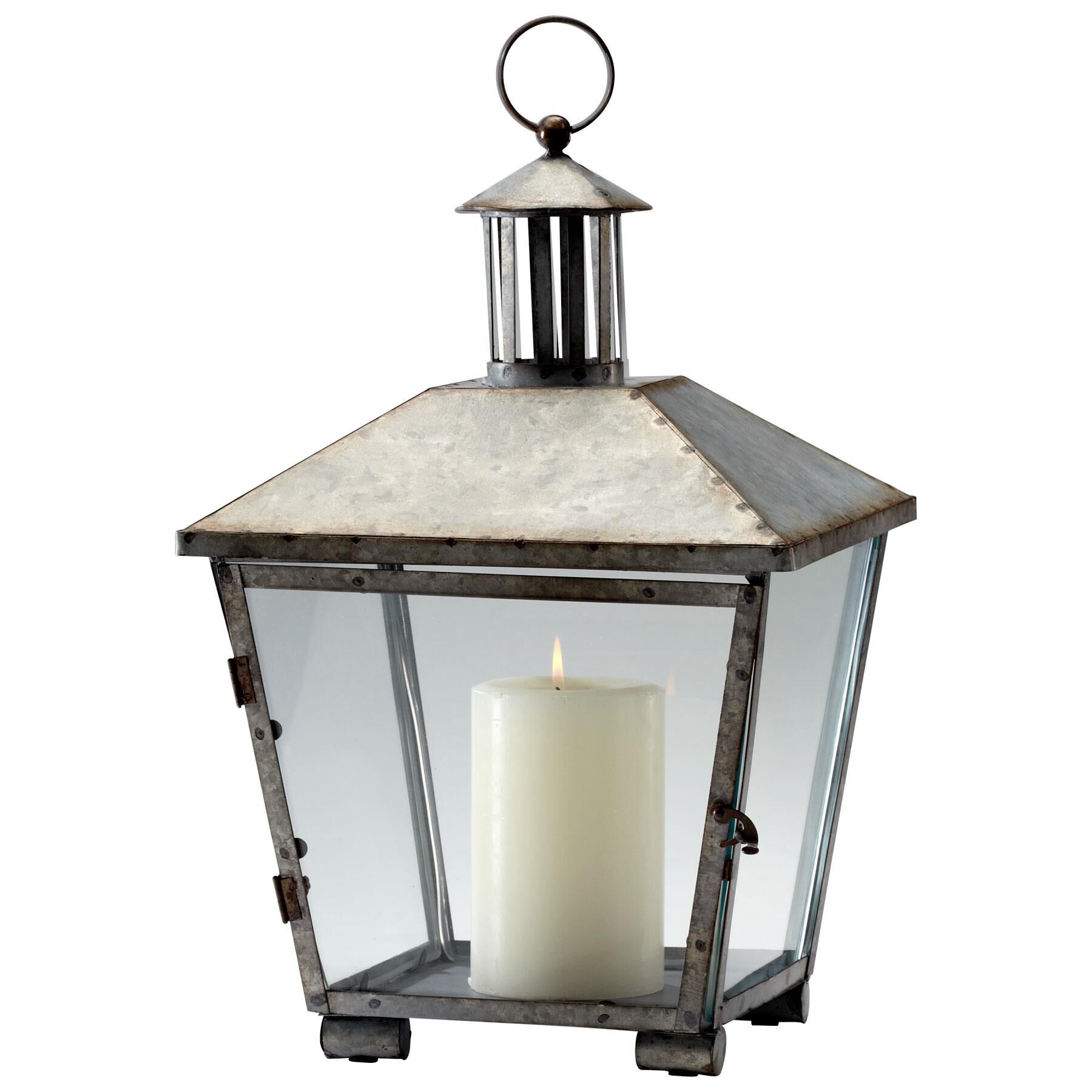 Shown in Rustic Iron finish and Rustic Iron glass
