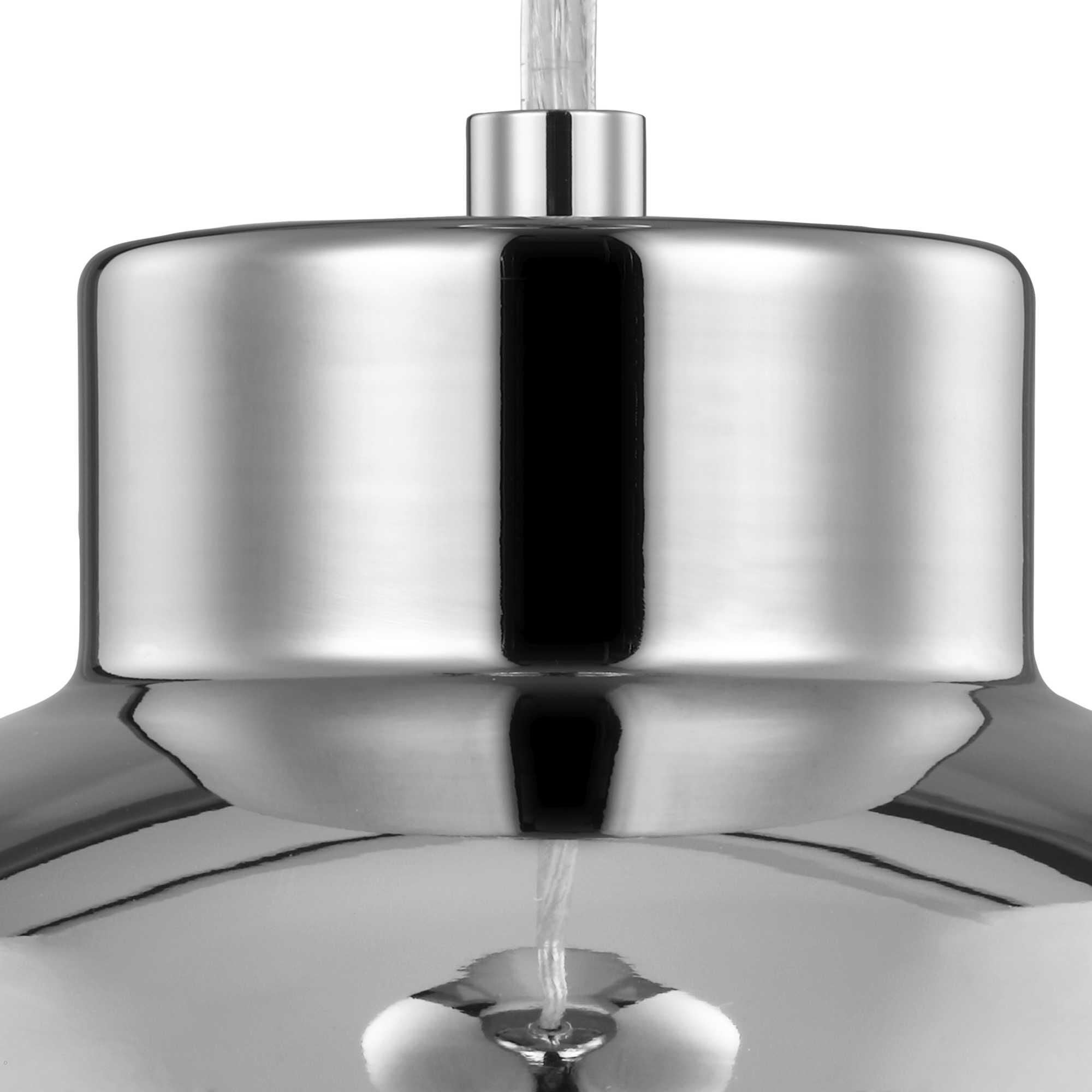 Shown in Polished Chrome finish and Opal glass