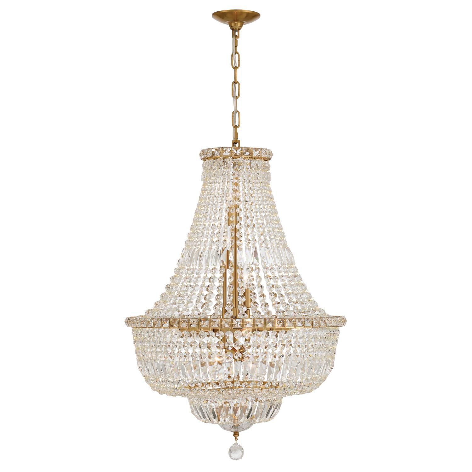 Roslyn 22 Inch Mini Chandelier by Crystorama