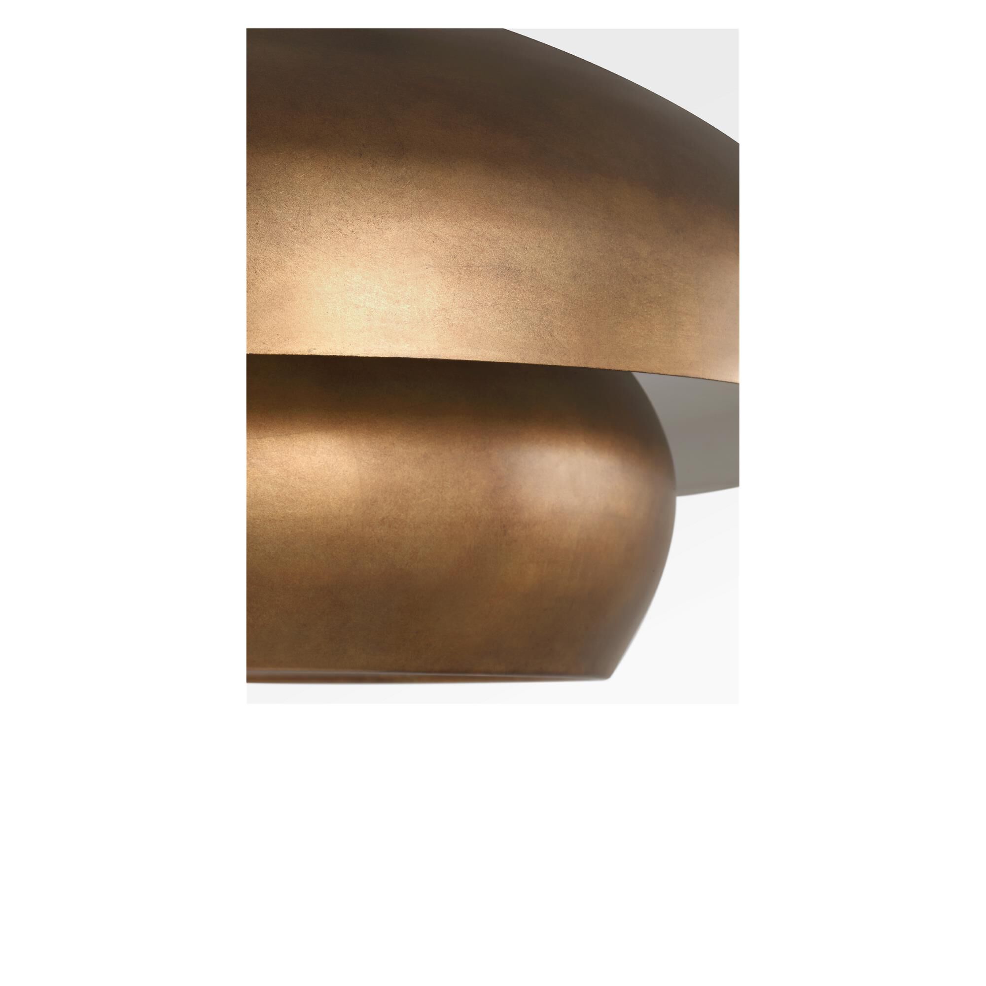 Shown in Vintage Gild finish and Silk Print Inside, Clear Outside Tempered glass