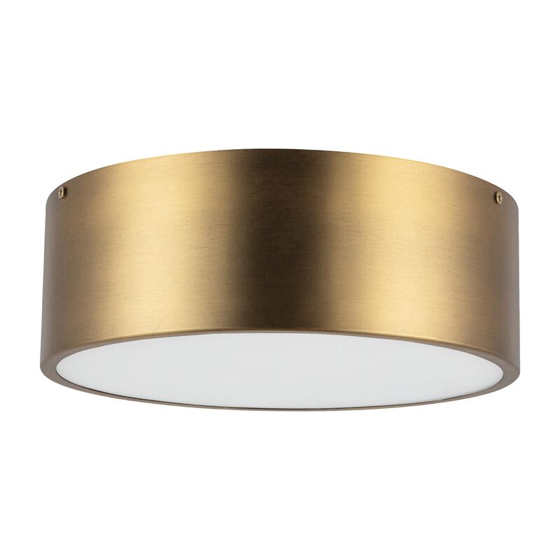 Brisbane 12 Inch 2 Light Flush Mount by Alora Mood