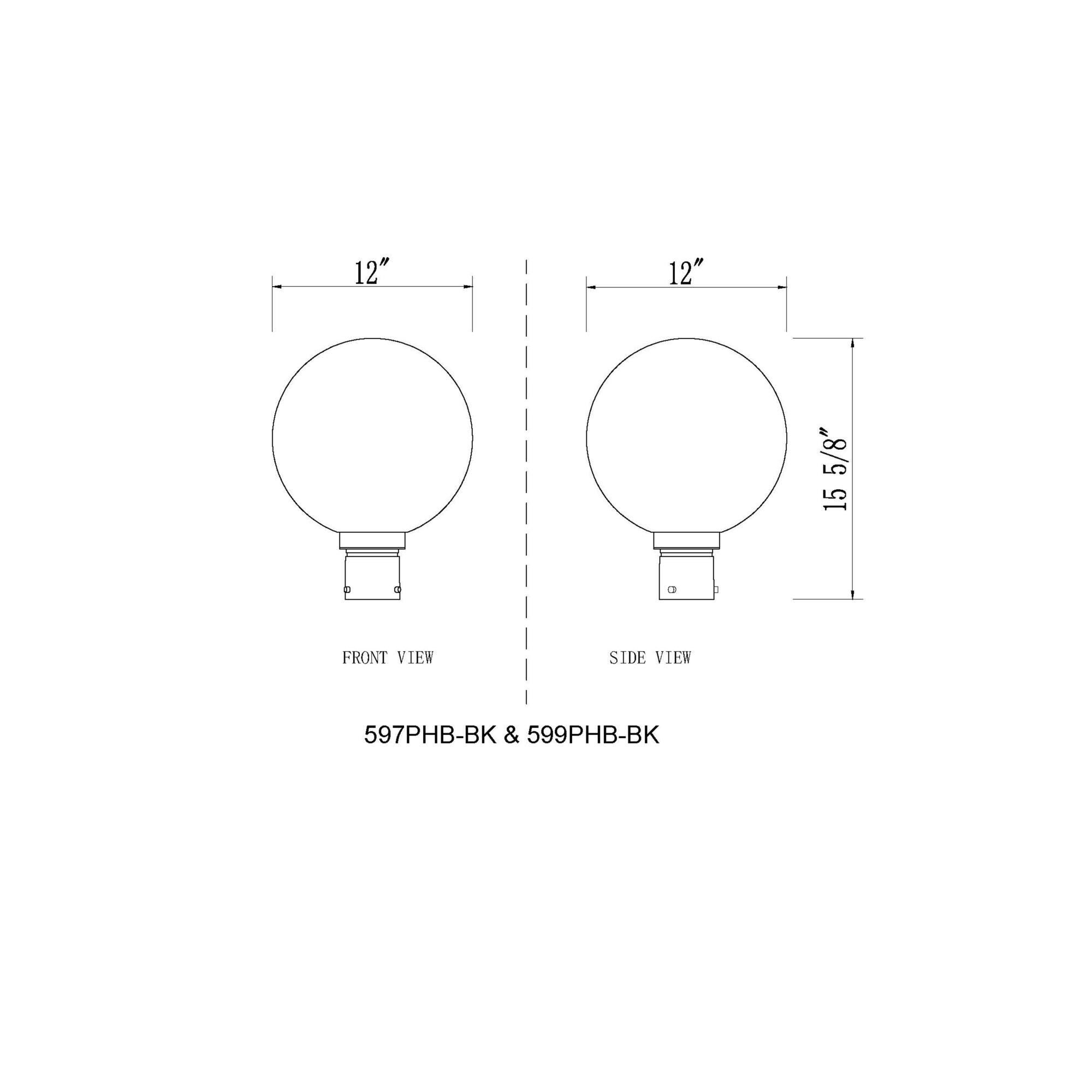 Laurent 15 Inch Tall 4 Light Outdoor Post Lamp by Z-Lite