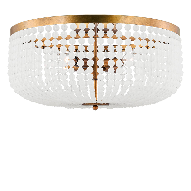 Christiane Lemieux Bellecour 18 Inch 4 Light Flush Mount by Visual Comfort Studio