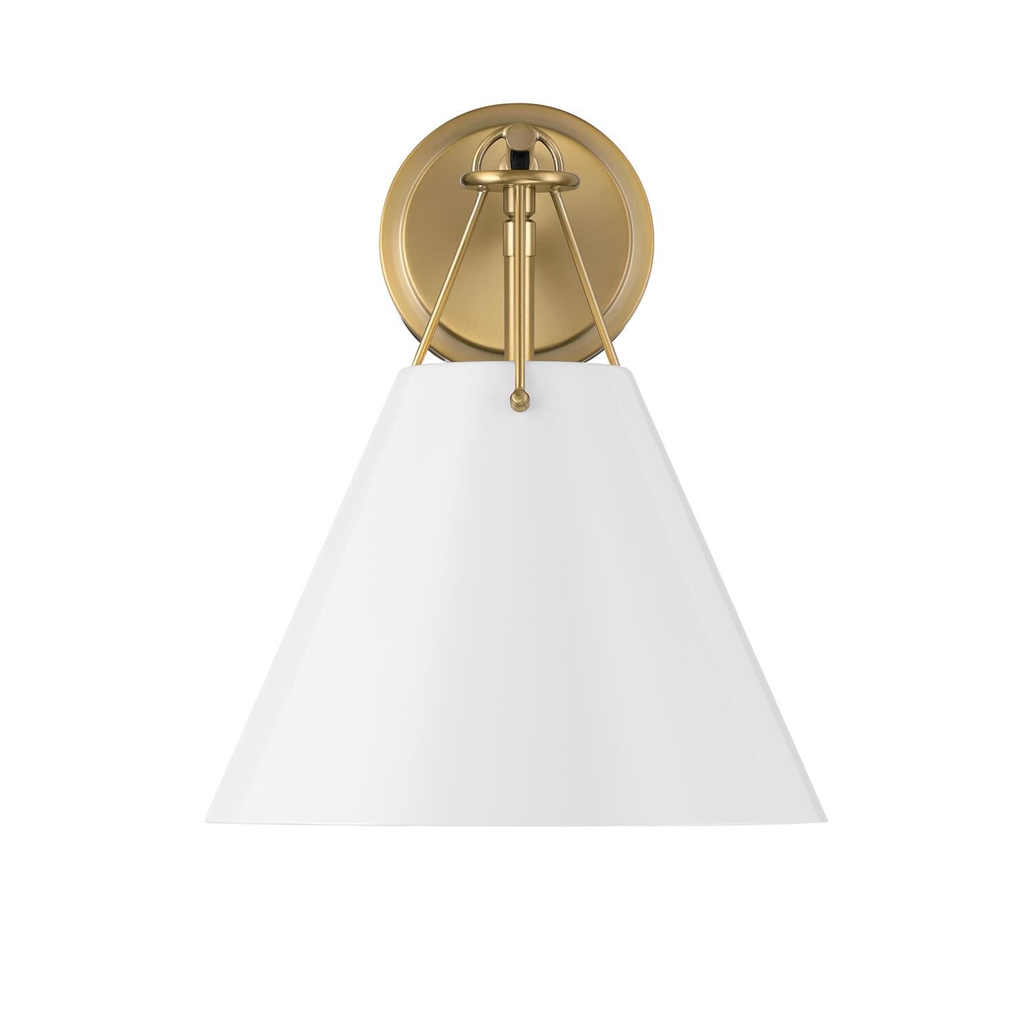 Shown in Vibrant Gold and White finish