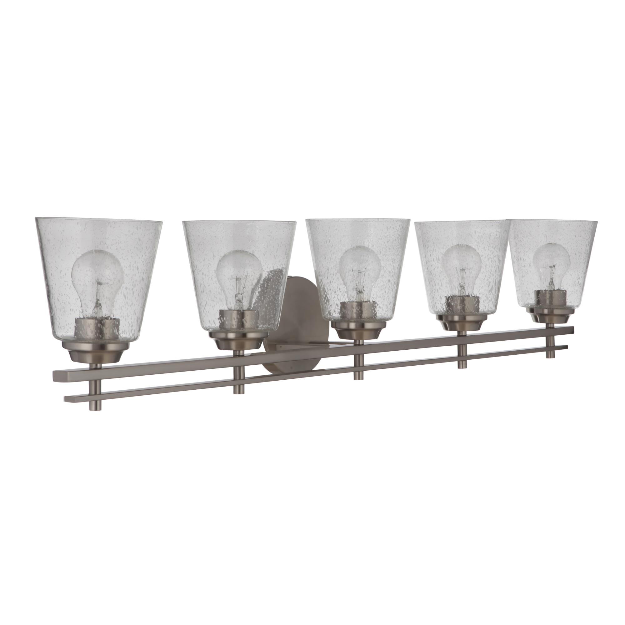 Drake 42 Inch 5 Light Bath Vanity Light by Craftmade