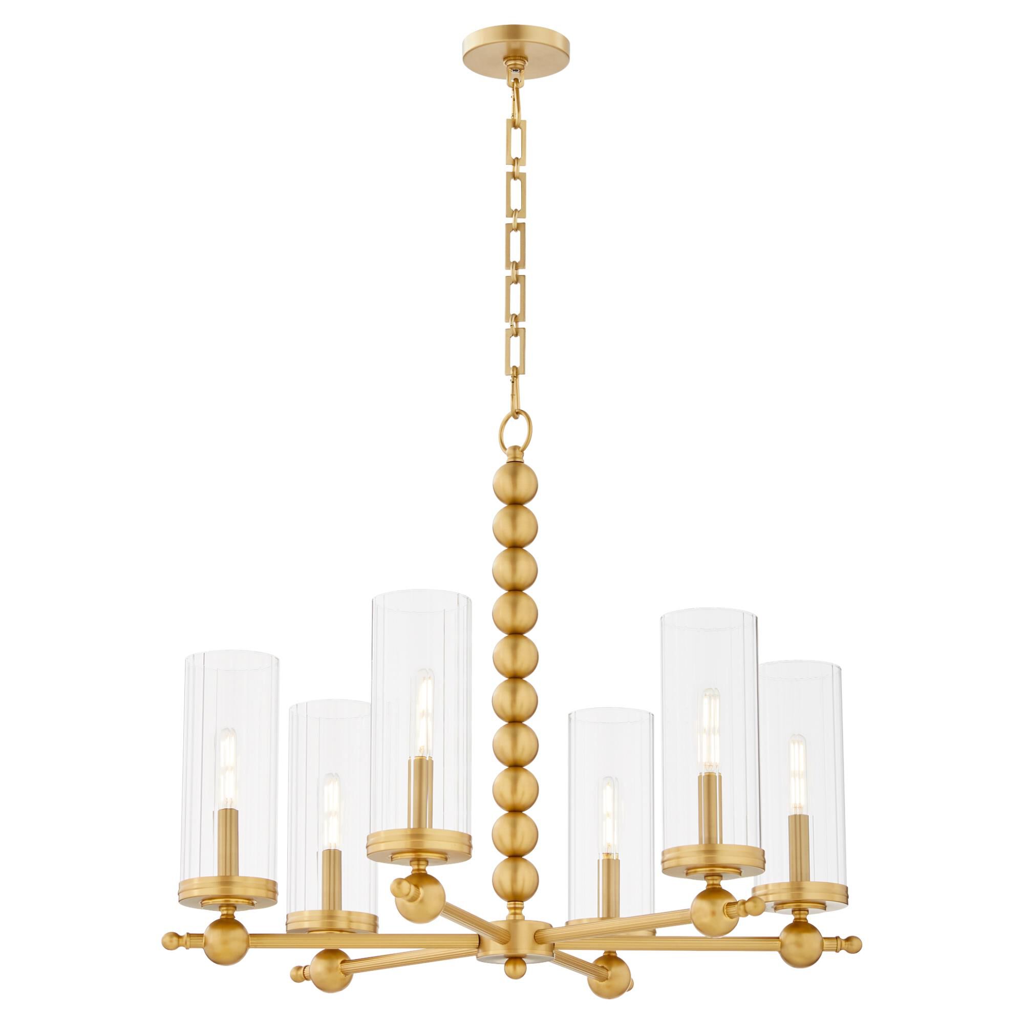 Lee Boulevard 29 Inch Chandelier by Quorum International