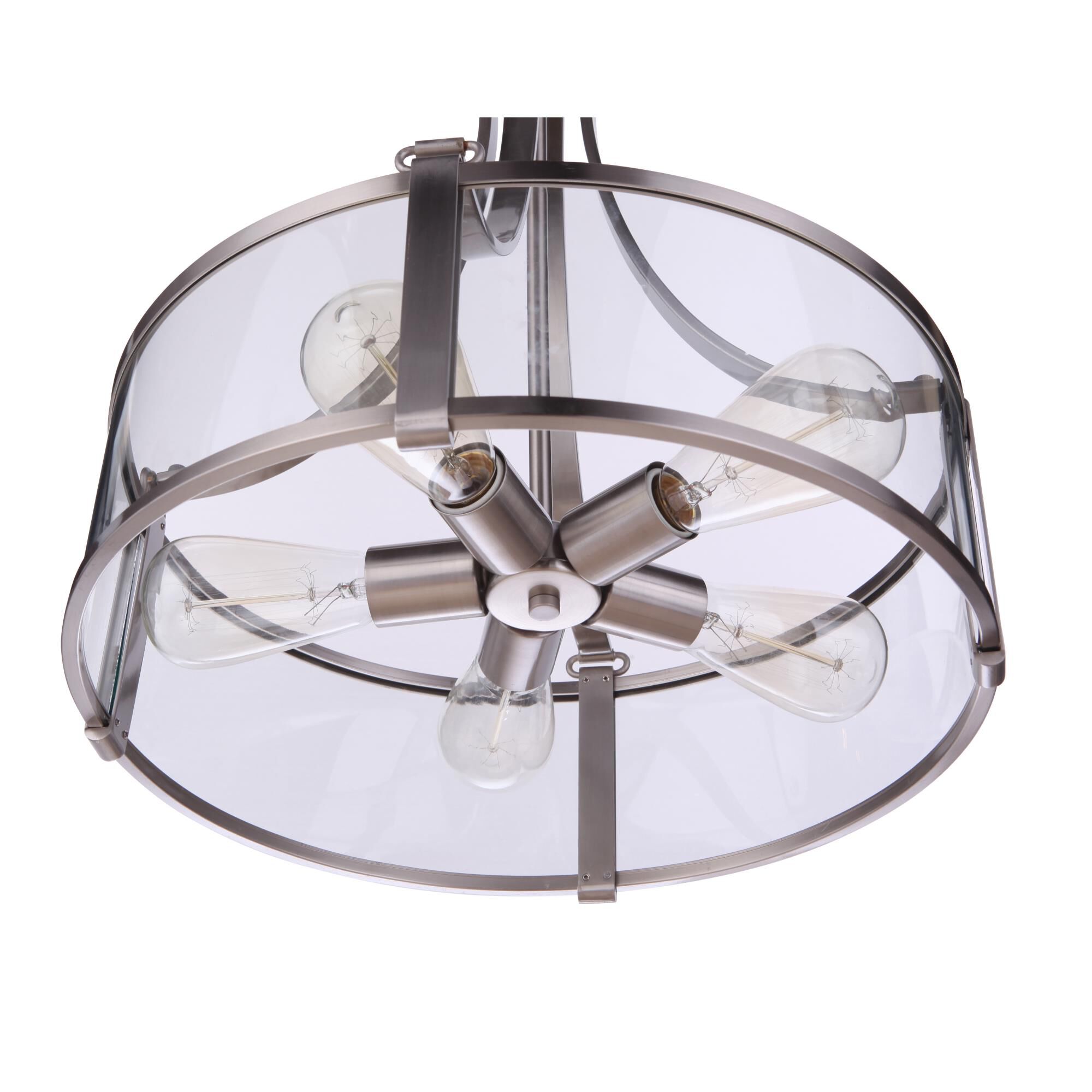 Shown in Brushed Polished Nickel finish