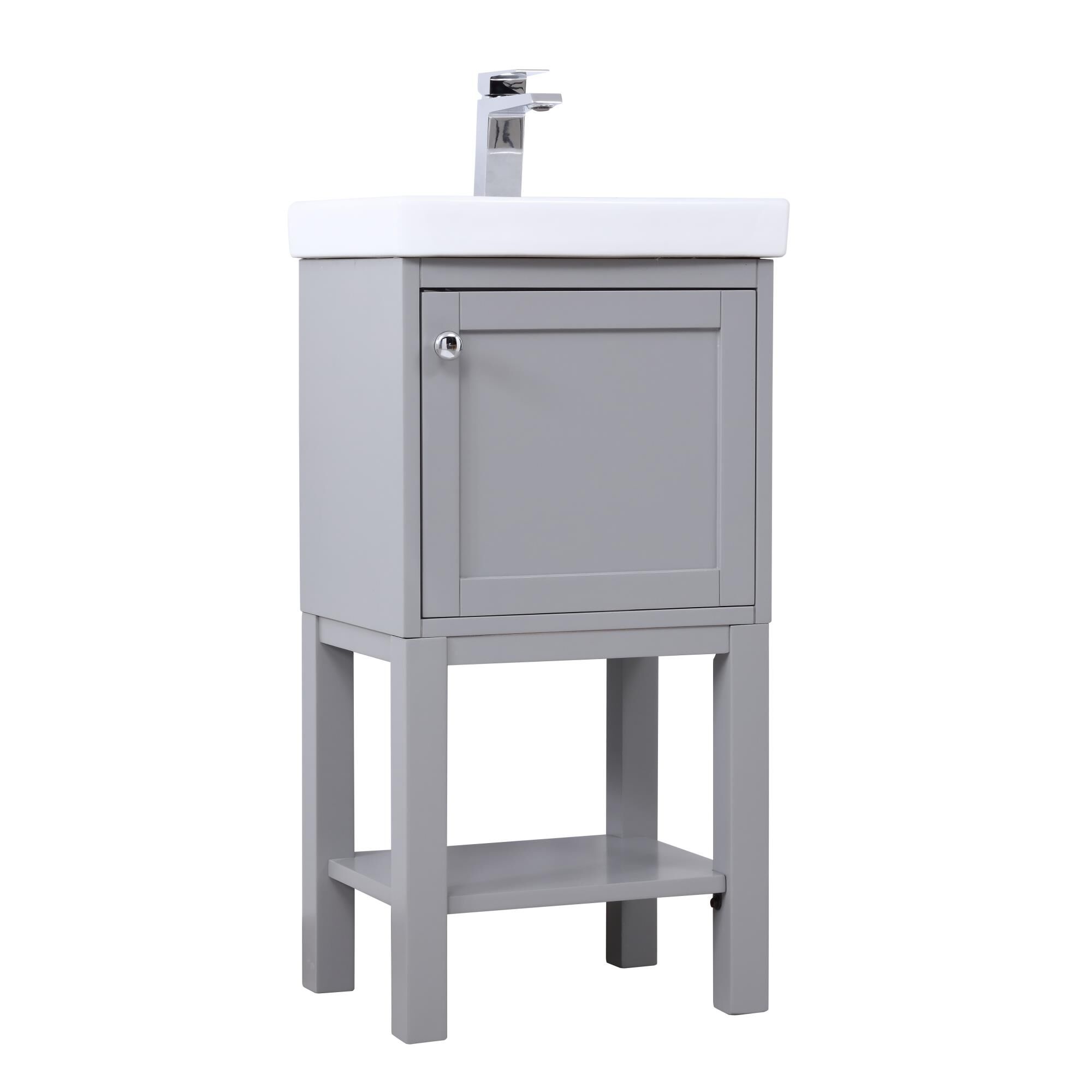 Shown in Grey finish