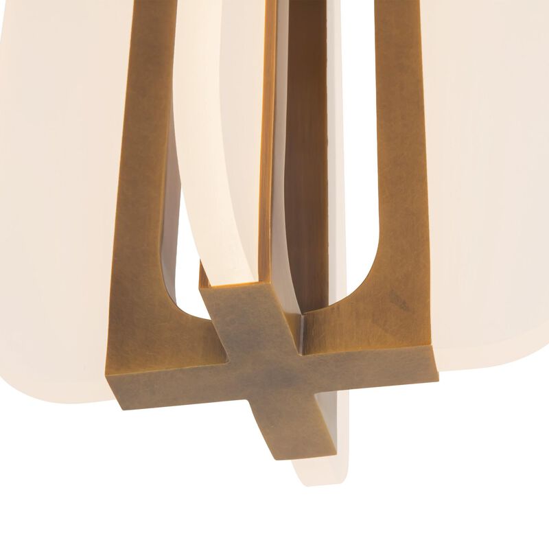 Elisa Carlucci Anders 8 Inch Semi Flush Mount by Alora Lighting