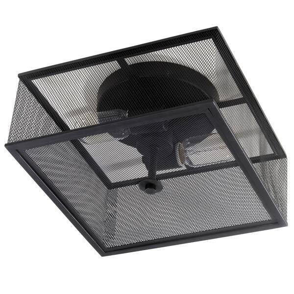 Hagan 11 Inch 2 Light LED Flush Mount by Safavieh