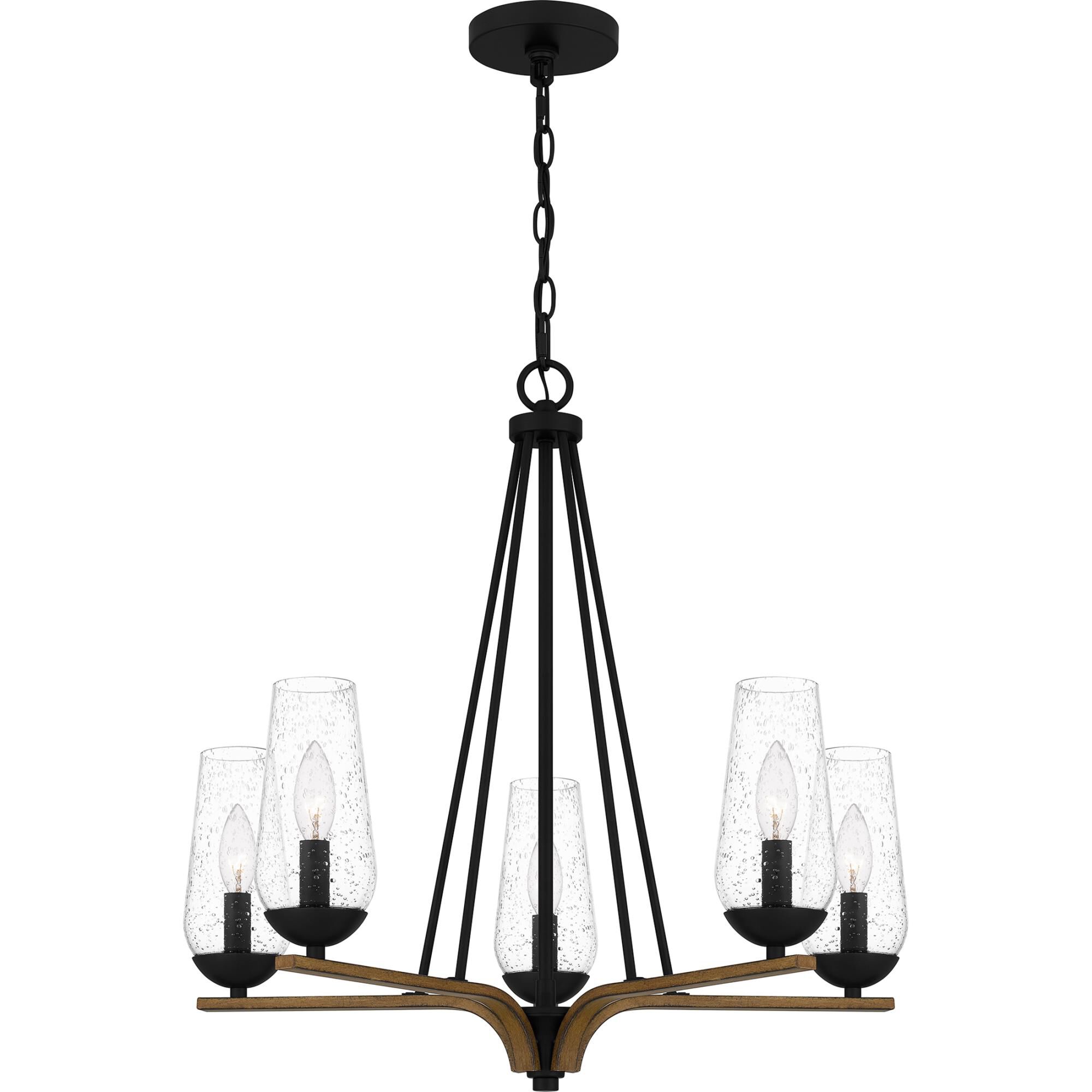 Rochester 25 Inch 5 Light Chandelier by Quoizel