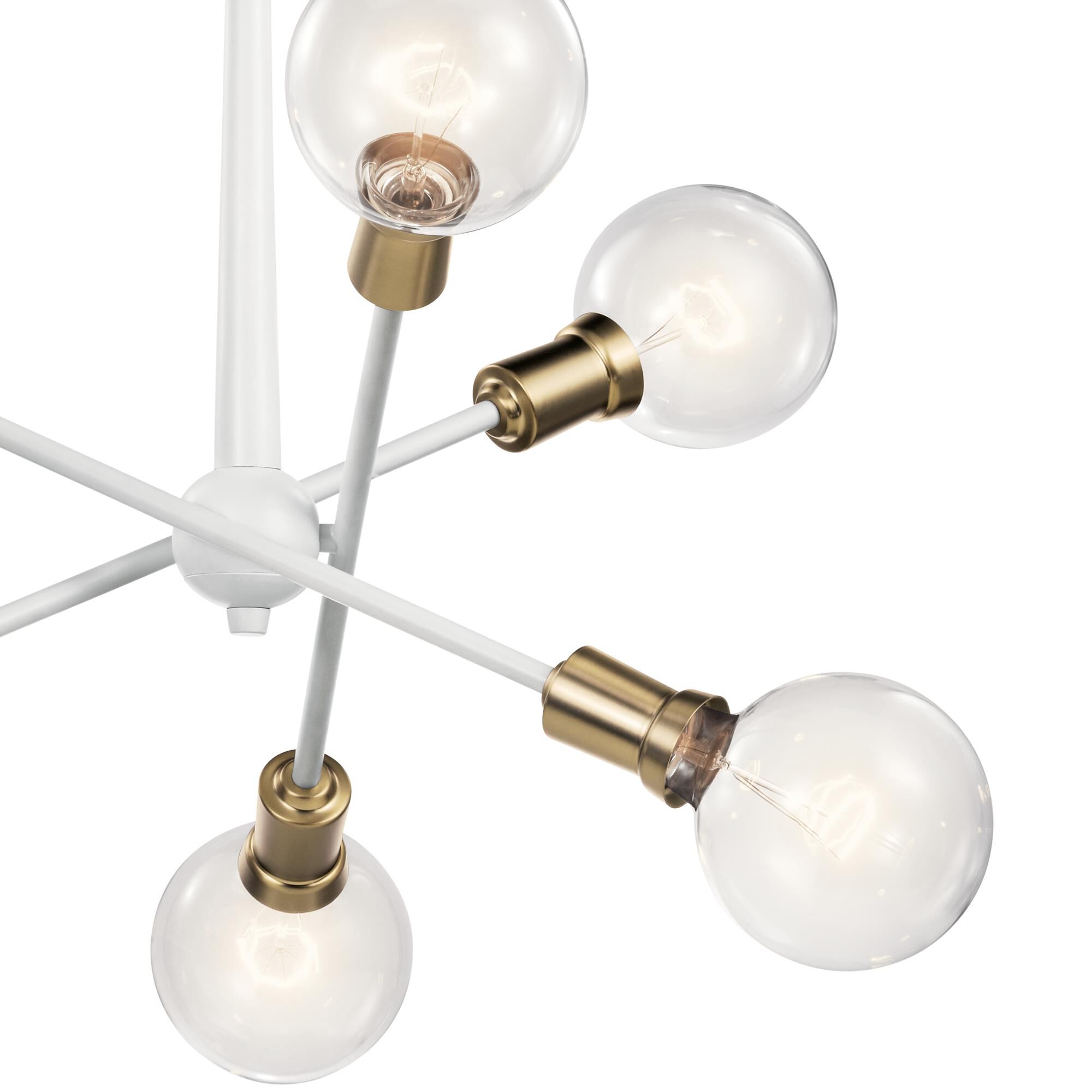 Shown in White finish