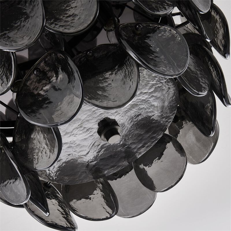 Uroko 20 Inch 4 Light Flush Mount by Kalco
